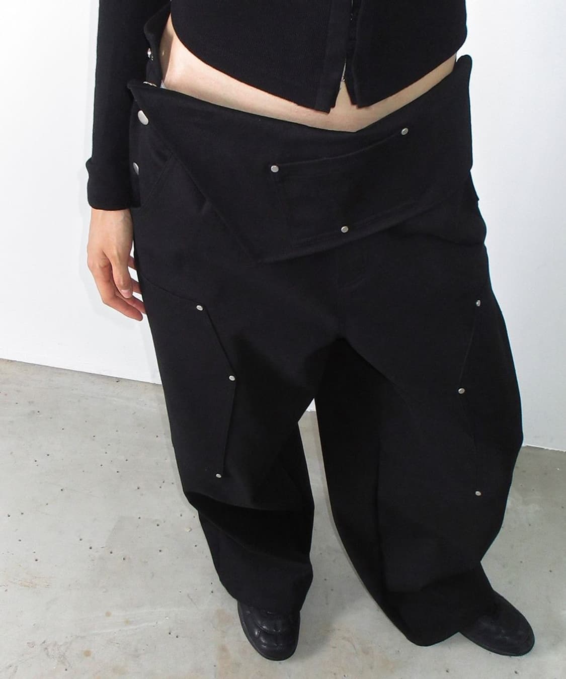 사일프레이 Folded Wide Pants 상품이미지1