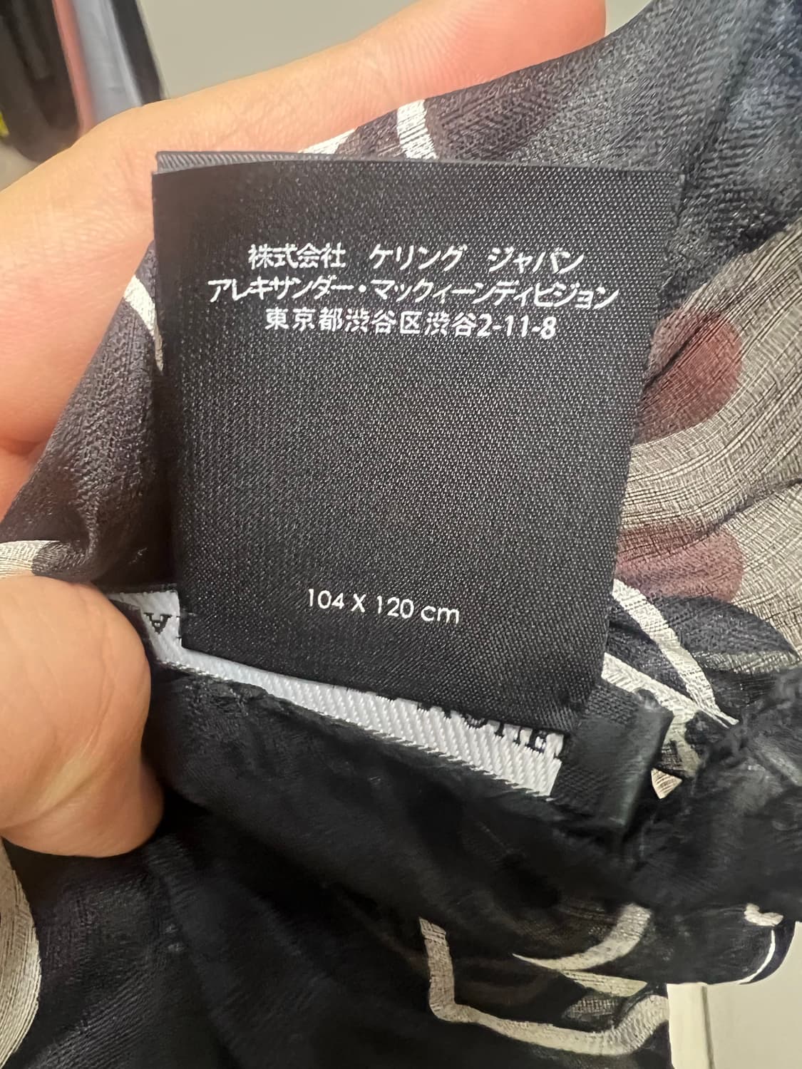 알렉산더 맥퀸 해골 스카프 상품이미지4