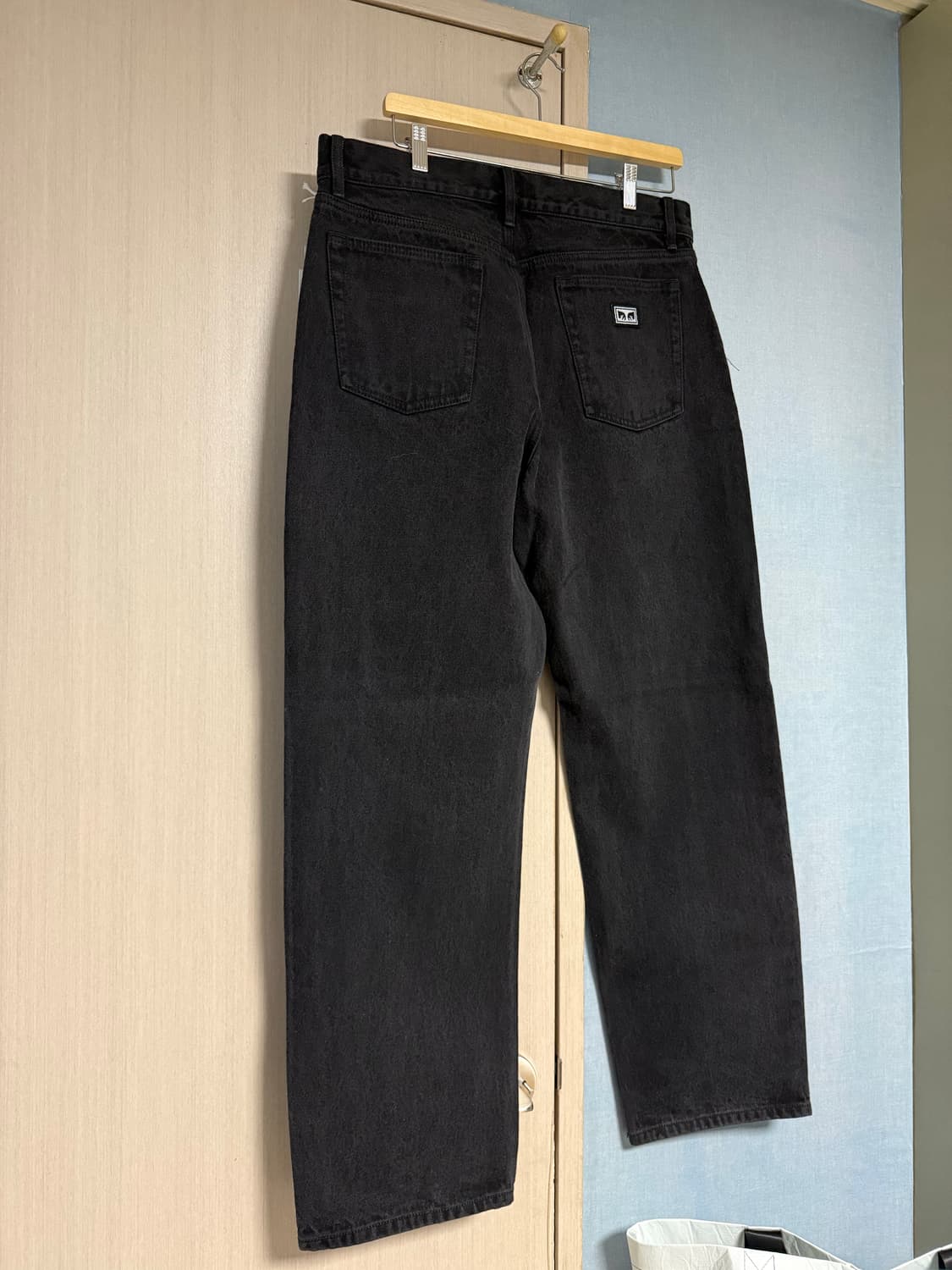 오베이 하드워크 데님 블랙 32 새상품 상품이미지4