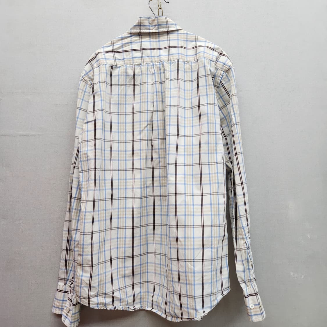 빈폴 오가닉 코튼 로고 체크 셔츠100(L) 상품이미지4