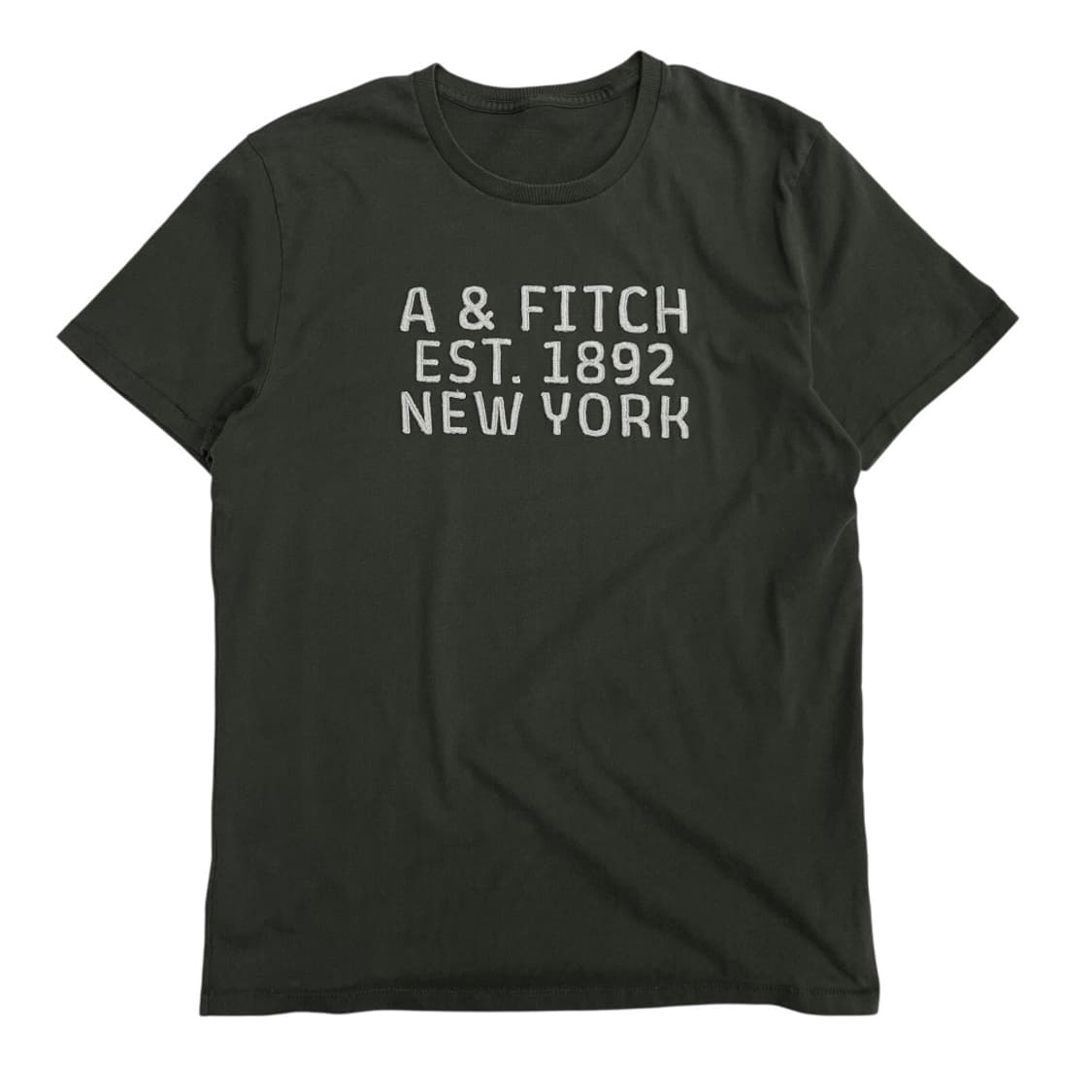 아베크롬비 패치 카키 반팔 상품이미지2