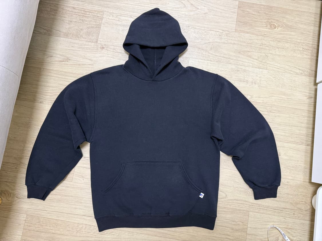 90년도 러셀 애슬레틱 도미니칸 생산 블랙 후드티 상품이미지2