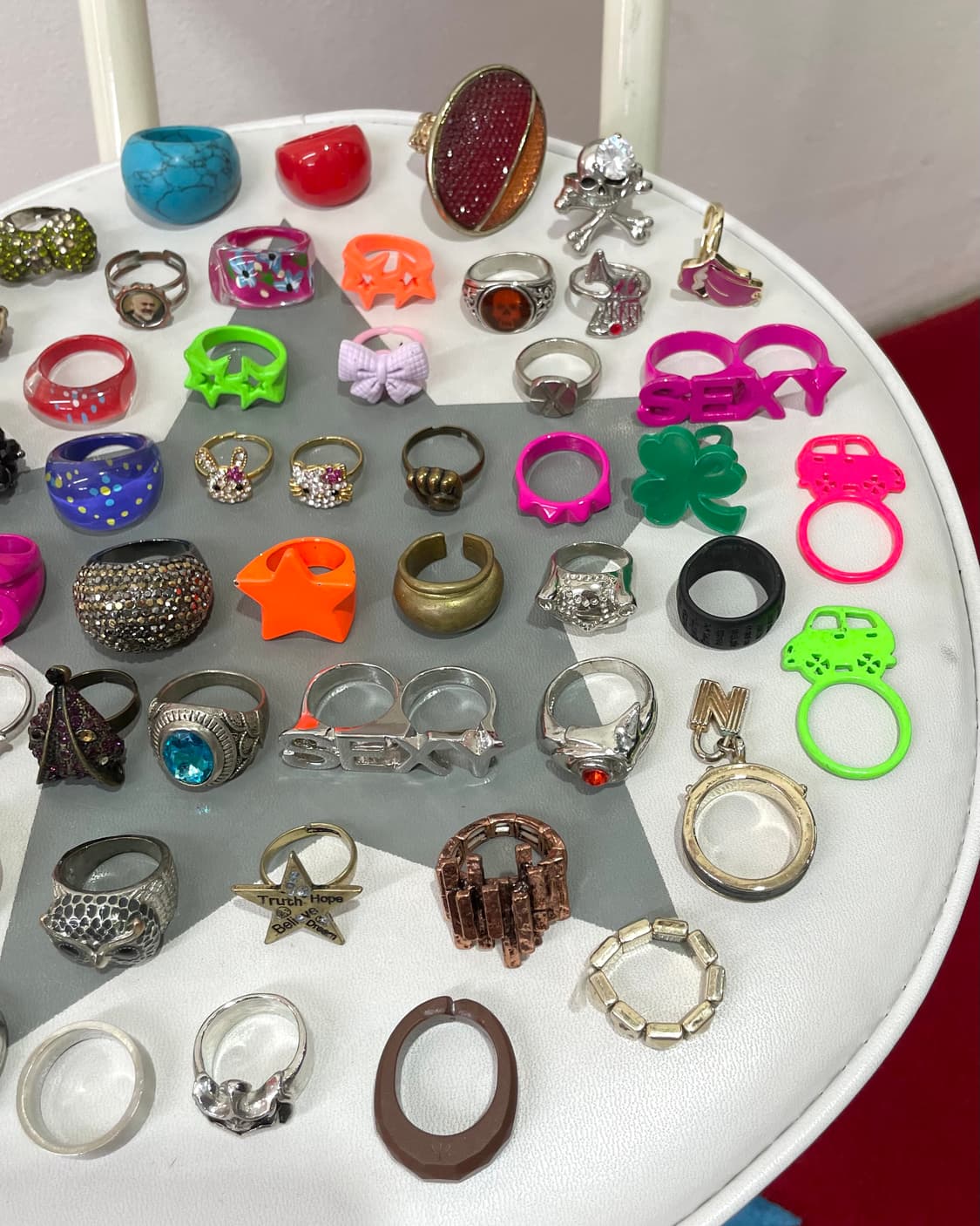 Ⓝⓔⓦ Ⓡⓔⓣⓡⓞ Ⓥⓘⓝⓣⓐⓖⓔ Ⓡⓘⓝⓖ ! 🌀💰👅🌹 상품이미지3