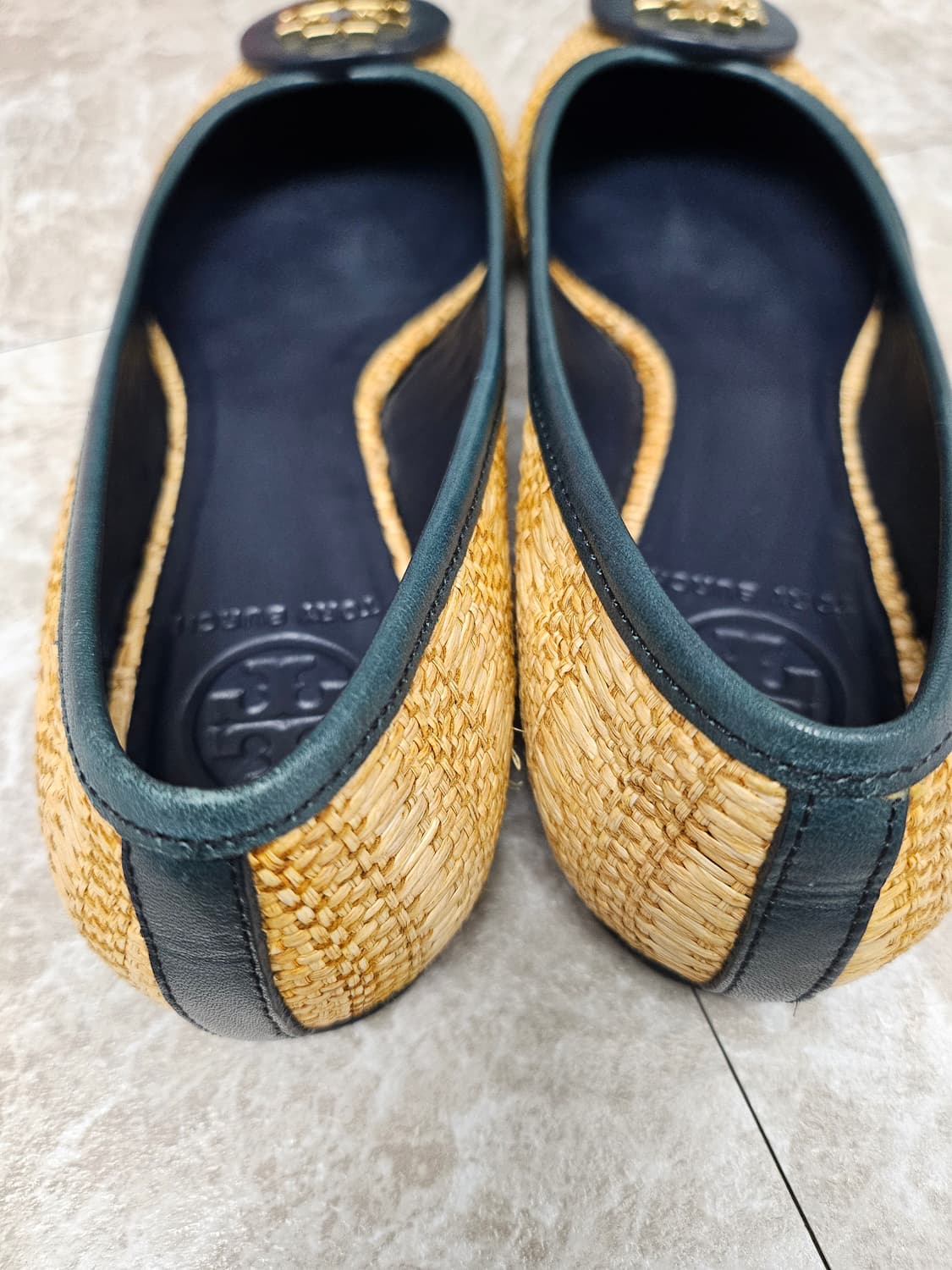 토리버치 라탄 플랫 슈즈 250 상품이미지4