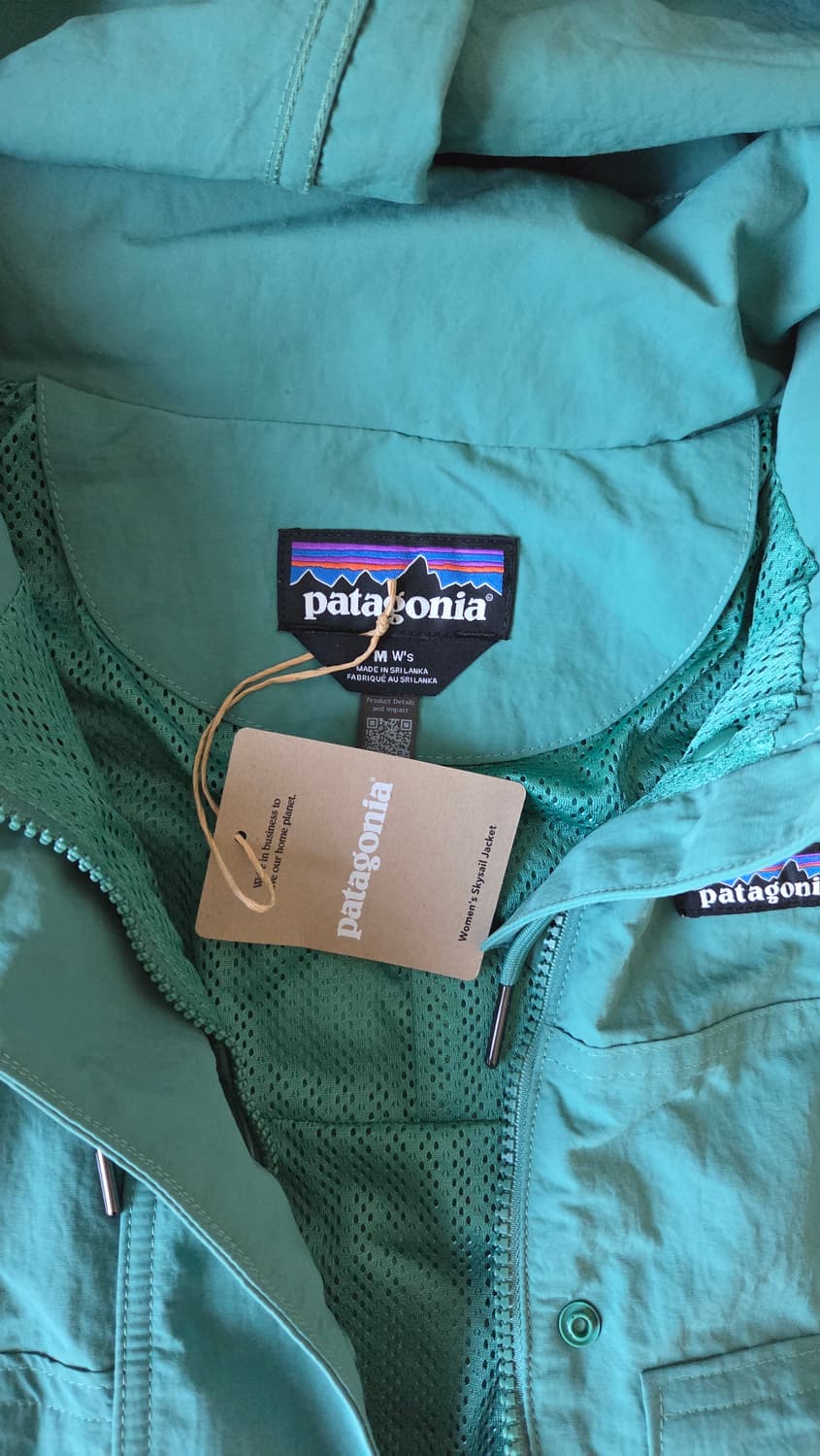 파타고니아 여성  스카이세일 skysail 후드 자켓 M 새상품 상품이미지6