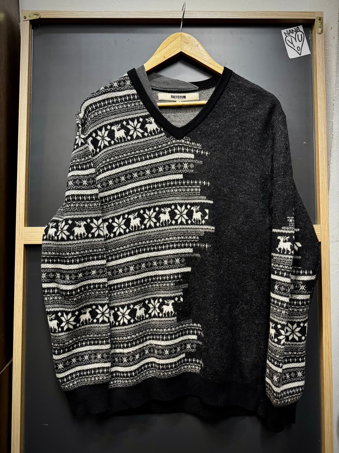 Factotum(펙토텀) Northic Pattern Knit 상품이미지1