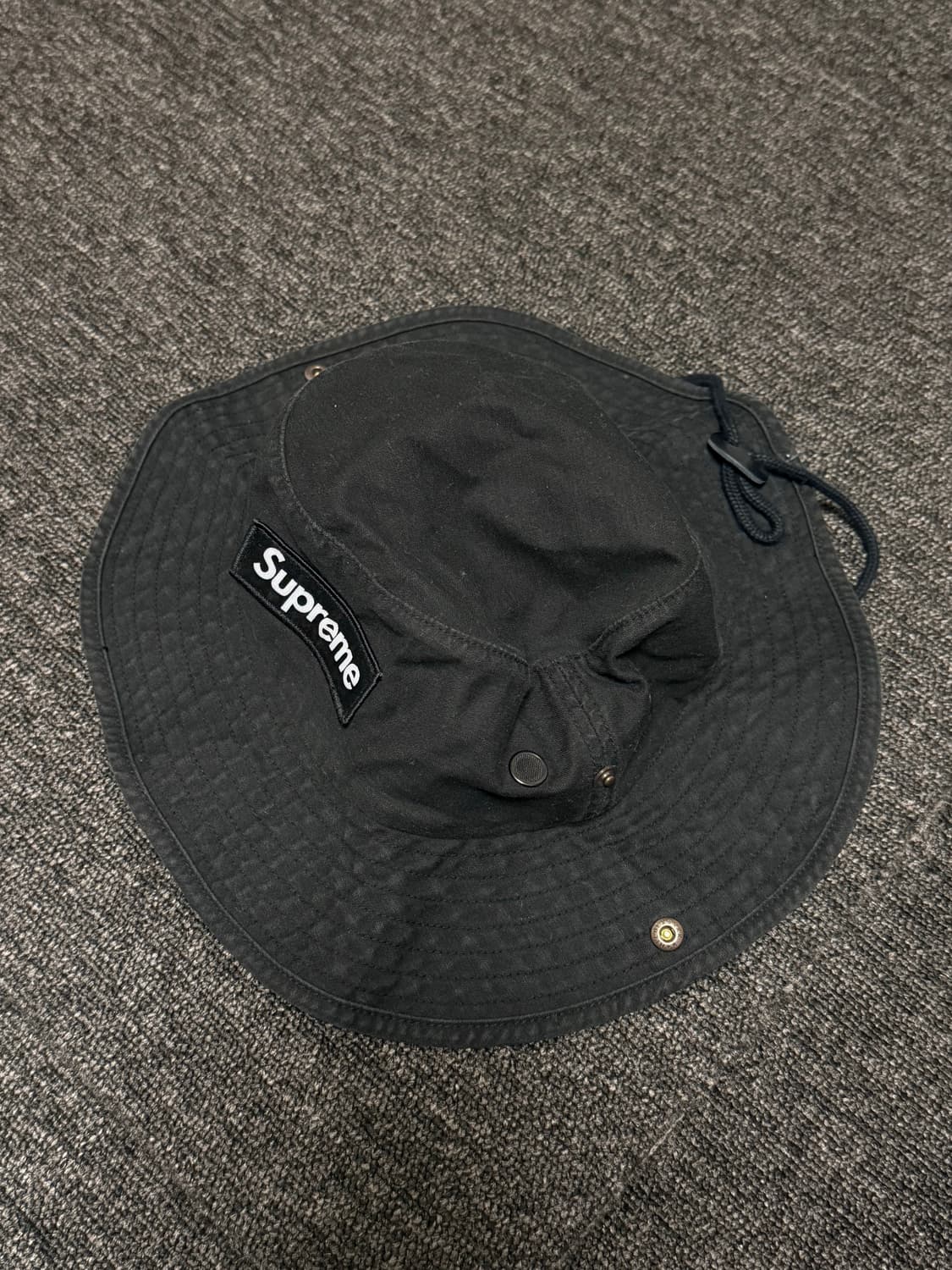 [M/L] 슈프림 밀리터리 부니 블랙 - 23FW 상품이미지5