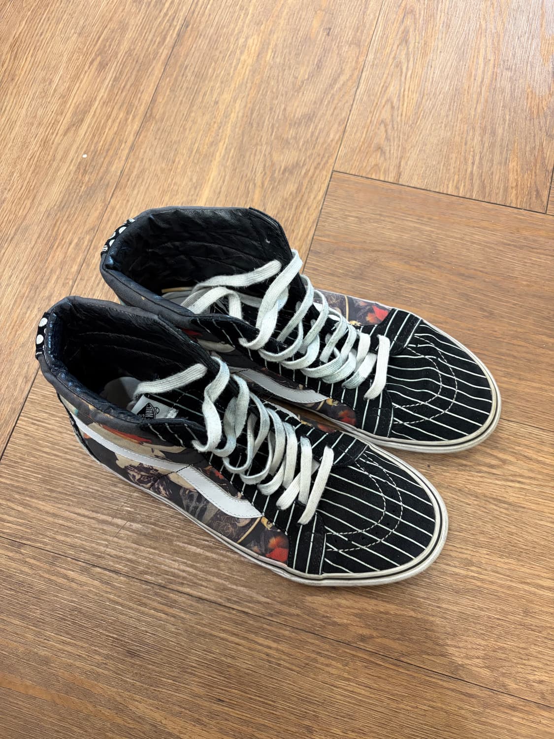 슈프림 꼼데가르송 반스 하이 신발 상품이미지2