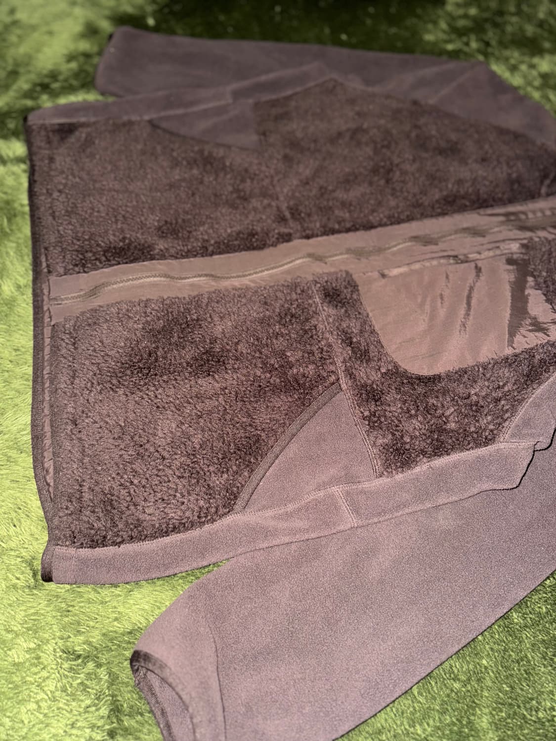 [XL] 유니클로 X 화이트 마운티니어링 플리스 풀 집 자켓 브라운 상품이미지5