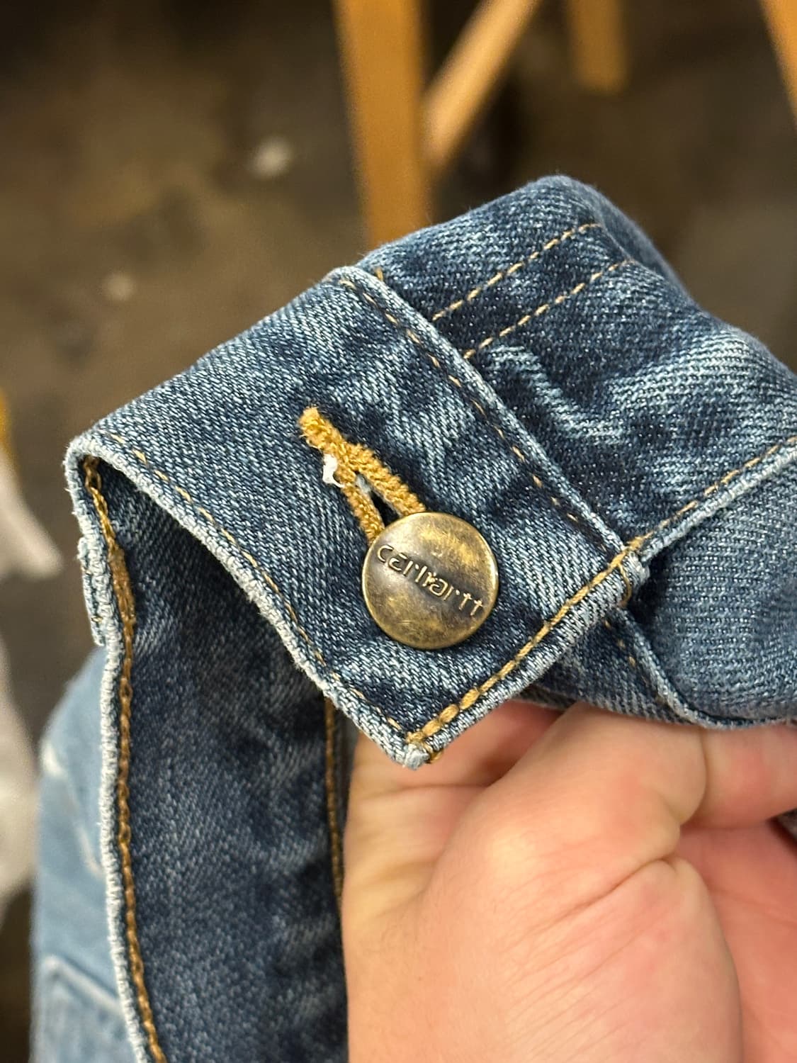 칼하트 14806 데님 팬츠 34X32 상품이미지3