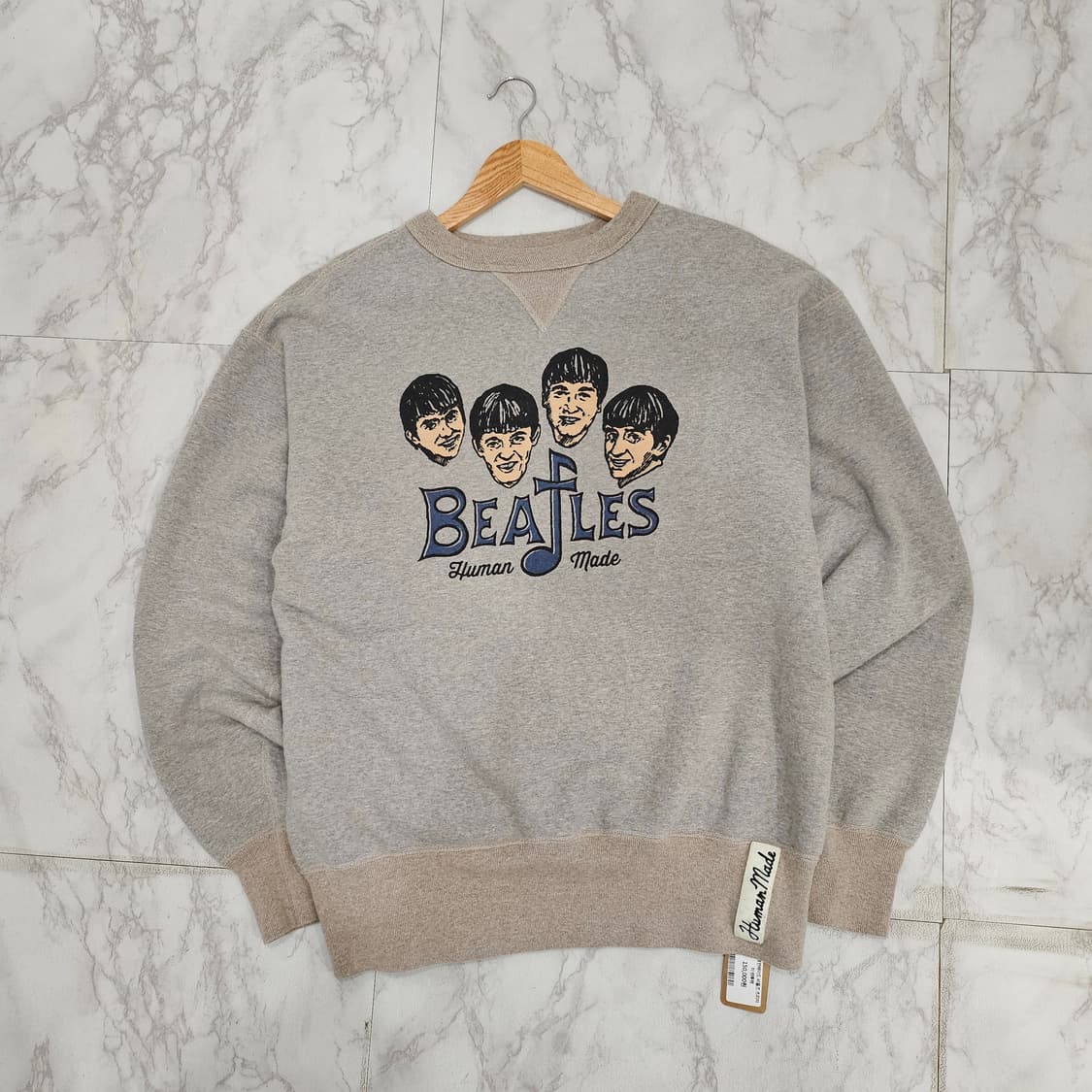 정품 휴먼메이드 비틀즈 츠리아미 맨투맨 상품이미지1