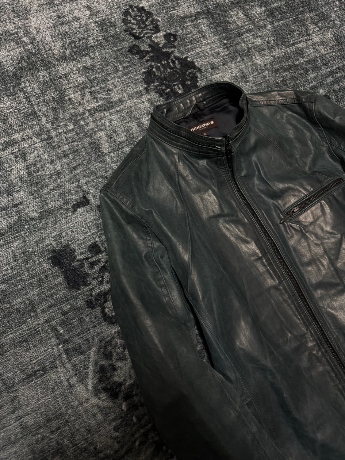 Hideaways nicole blue emerald leather ja 상품이미지2