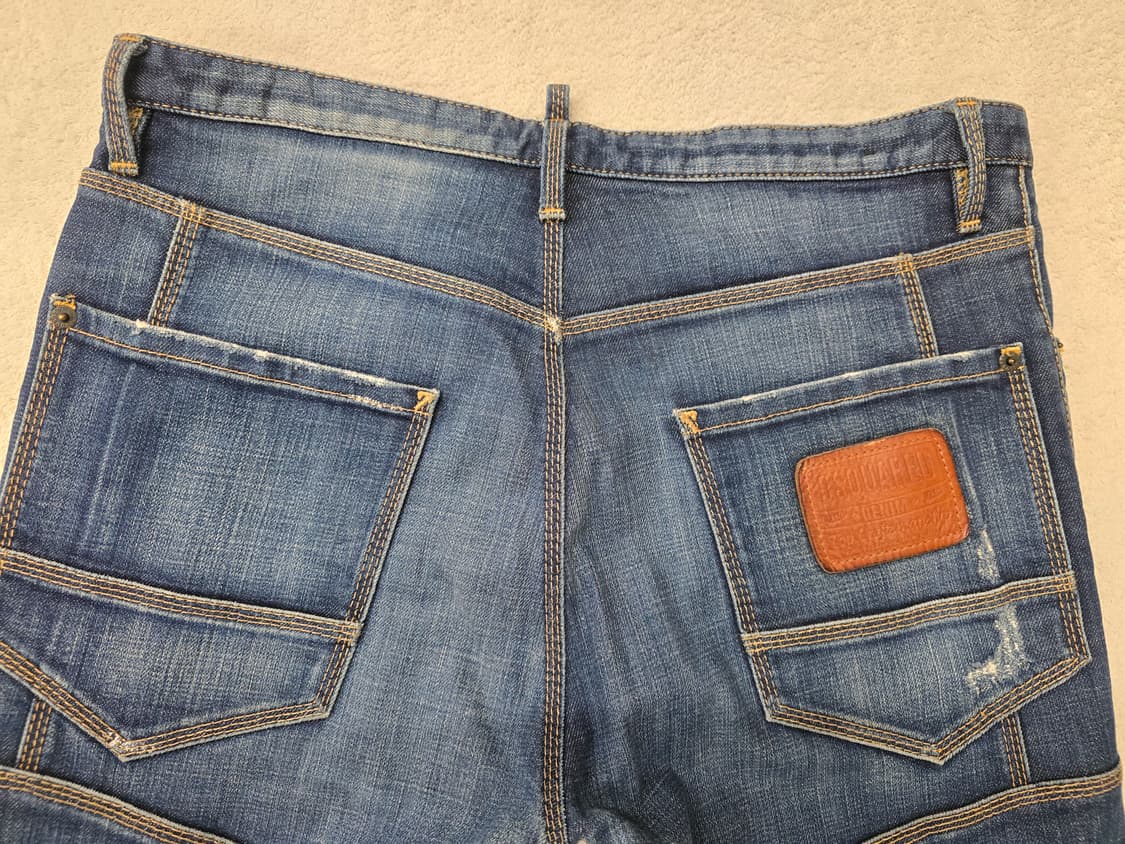 정품) 디스퀘어드2 슬림 바이커진 루키진2  싸이즈 32.  71LB04 상품이미지6