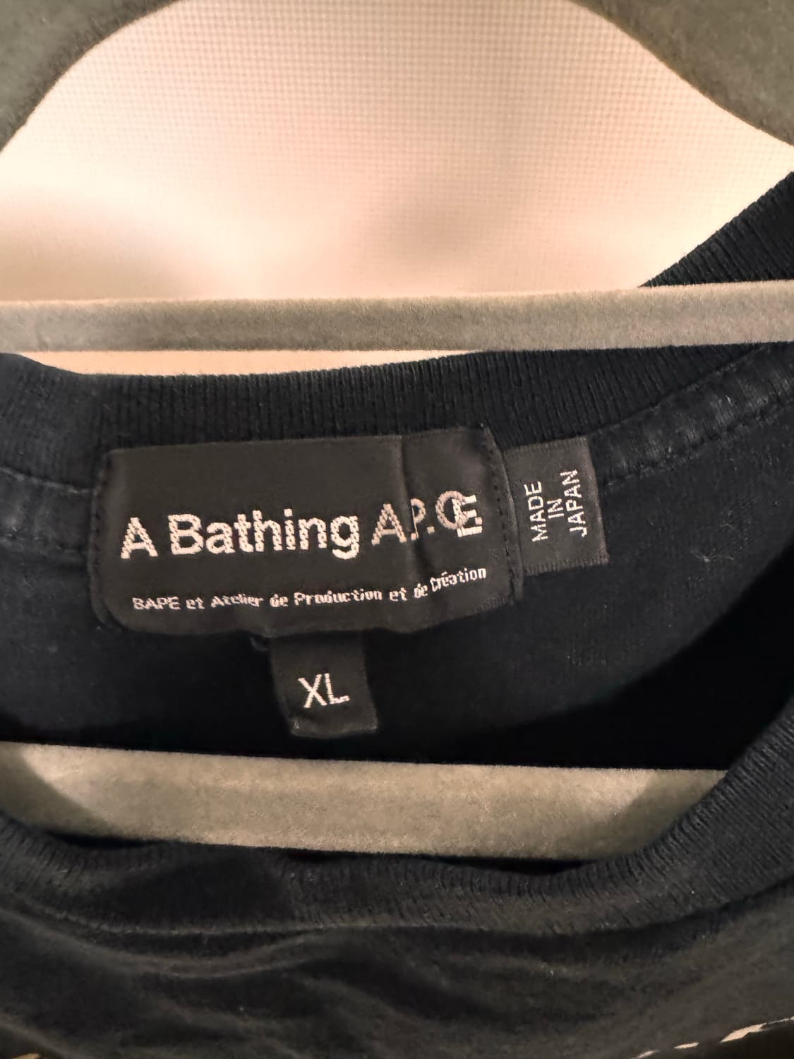베이프XA.P.C 반팔티셔츠 (XL) 상품이미지3