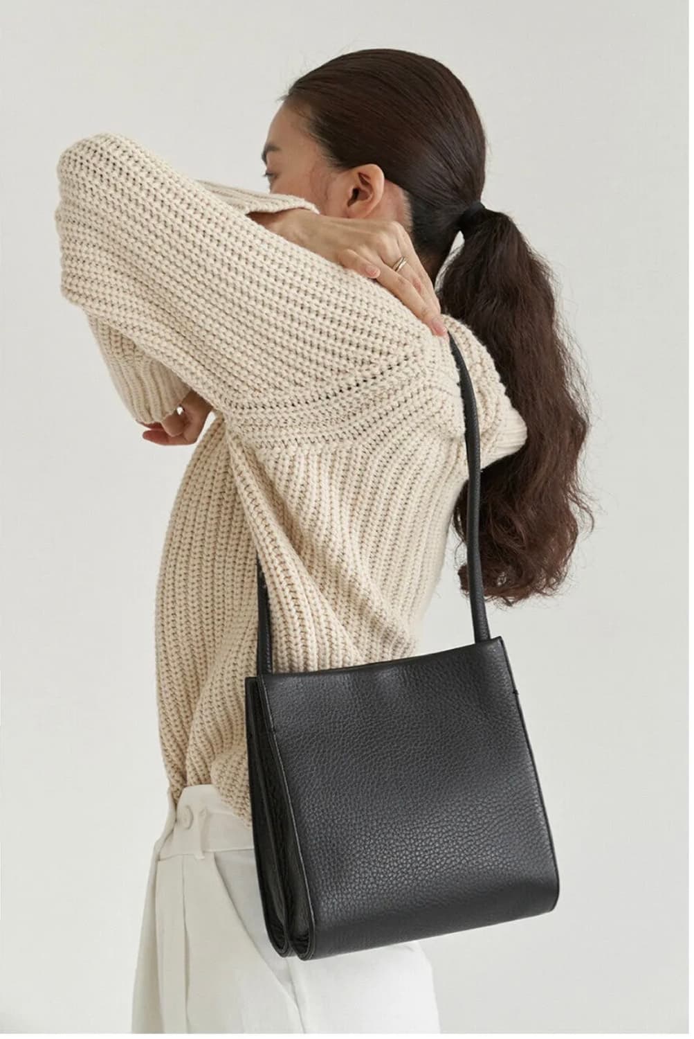 autt 리얼레더백 블랙 상품이미지2