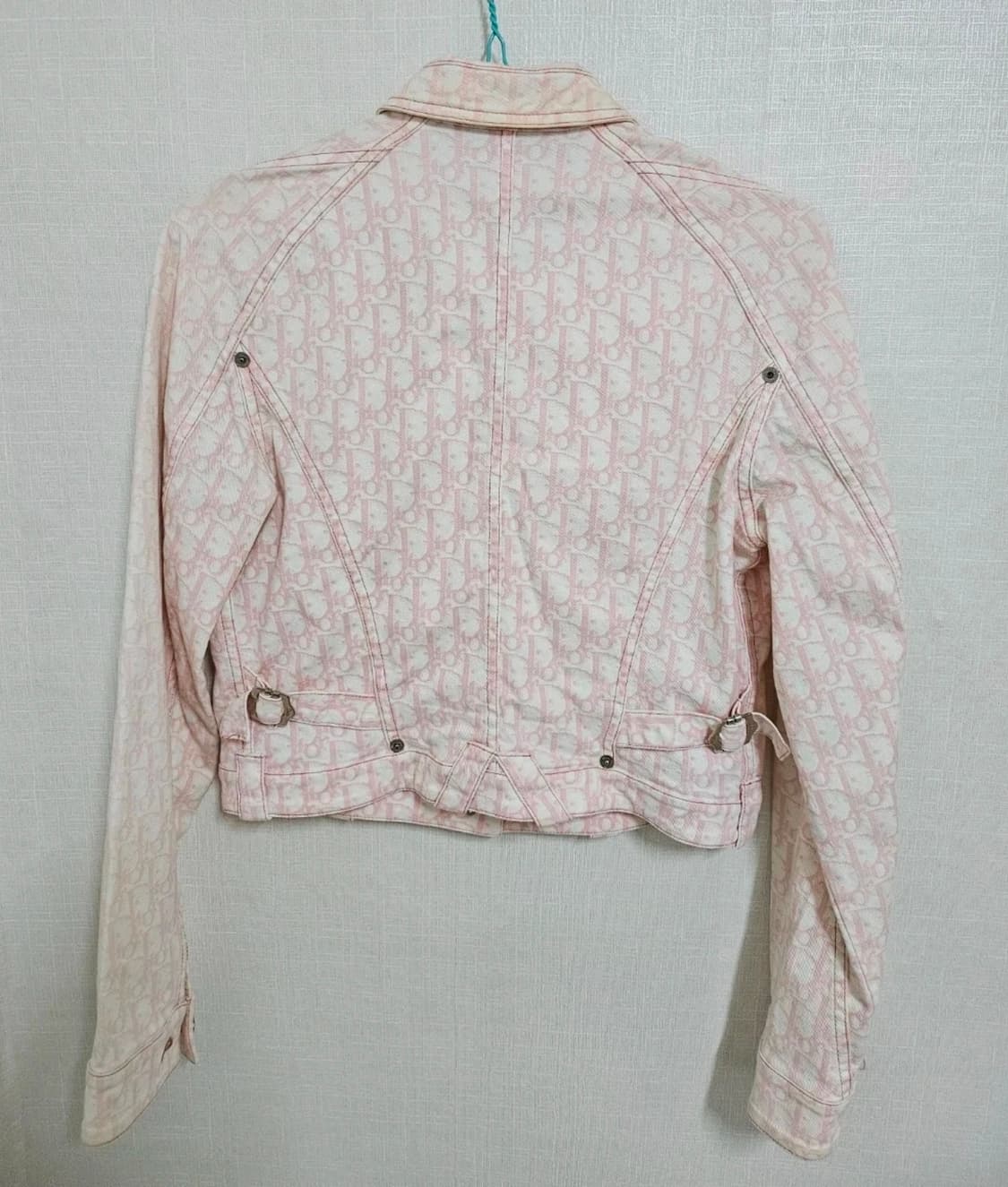 정품 Christian Dior Trotter라인의 핑크 데님 자켓 상품이미지2