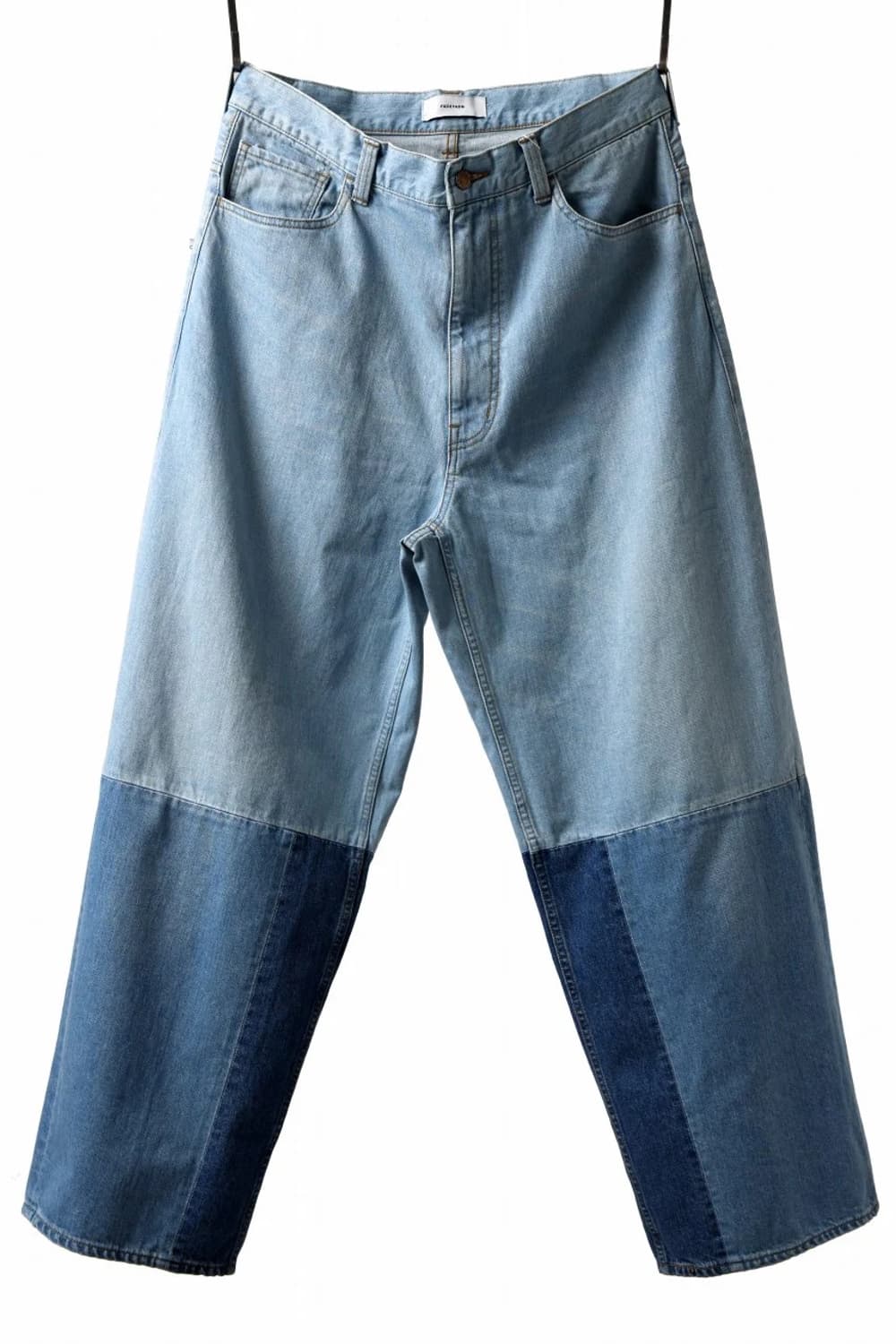 파세타즘 빅 패치워크 데님 팬츠 상품이미지1