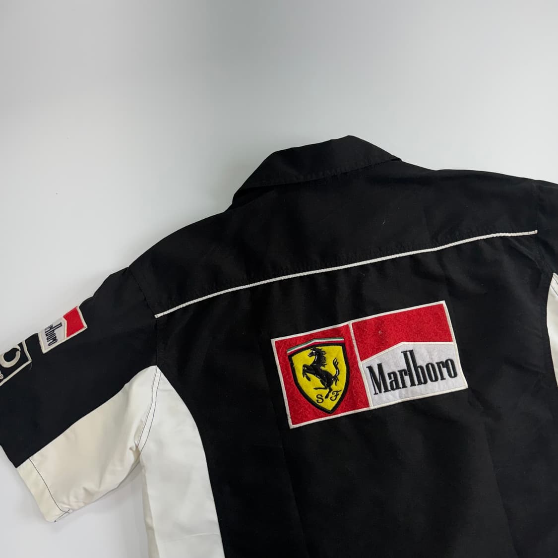 Ferrari 페라리 레이싱 블랙 배색 반팔 유니폼 상품이미지5