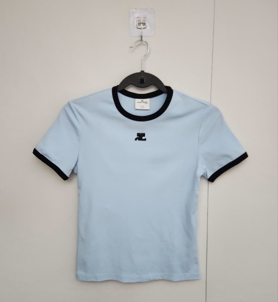 [courreges 꾸레쥬] 85 44 여 반팔 티셔츠 상품이미지1