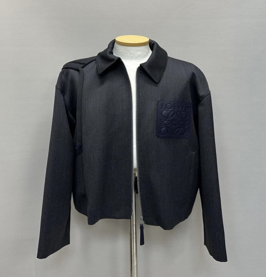 로에베 모노그램 후디 블루종 자켓 (105)  상품이미지1