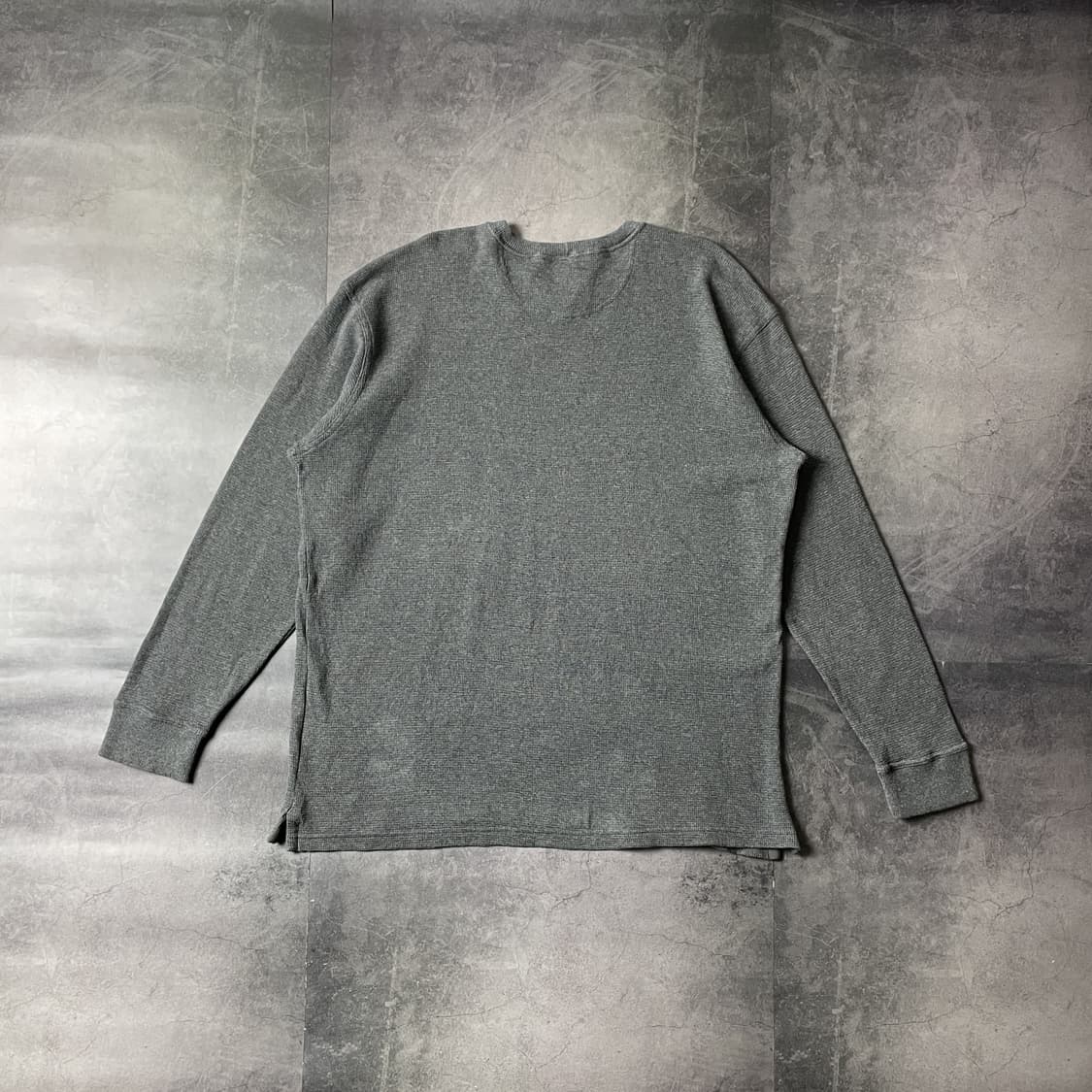 CARHARTT 칼하트 빈티지 그레이 와플 스웨트셔츠 A00391 상품이미지6