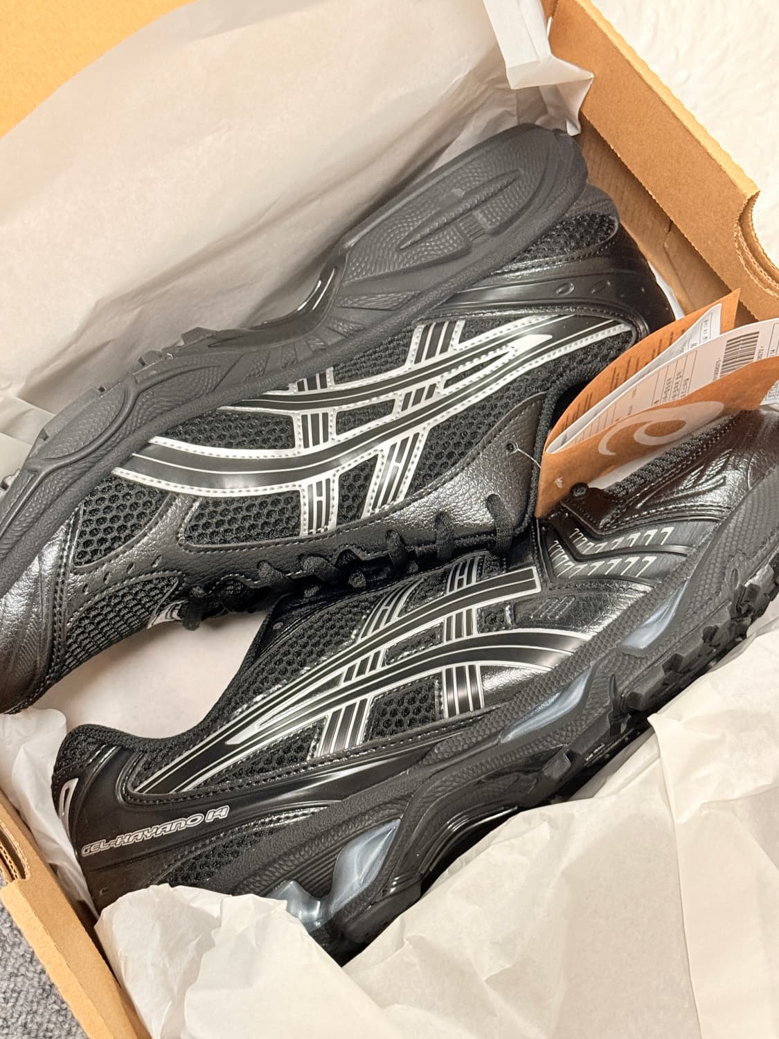 (270) 아식스 젤카야노 14 블랙 퓨어 실버 상품이미지2