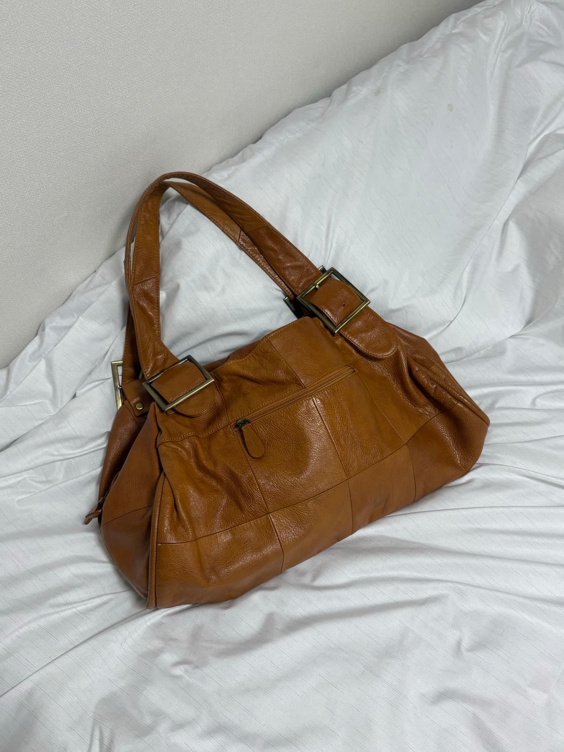 빈티지 레더 숄더백 상품이미지2