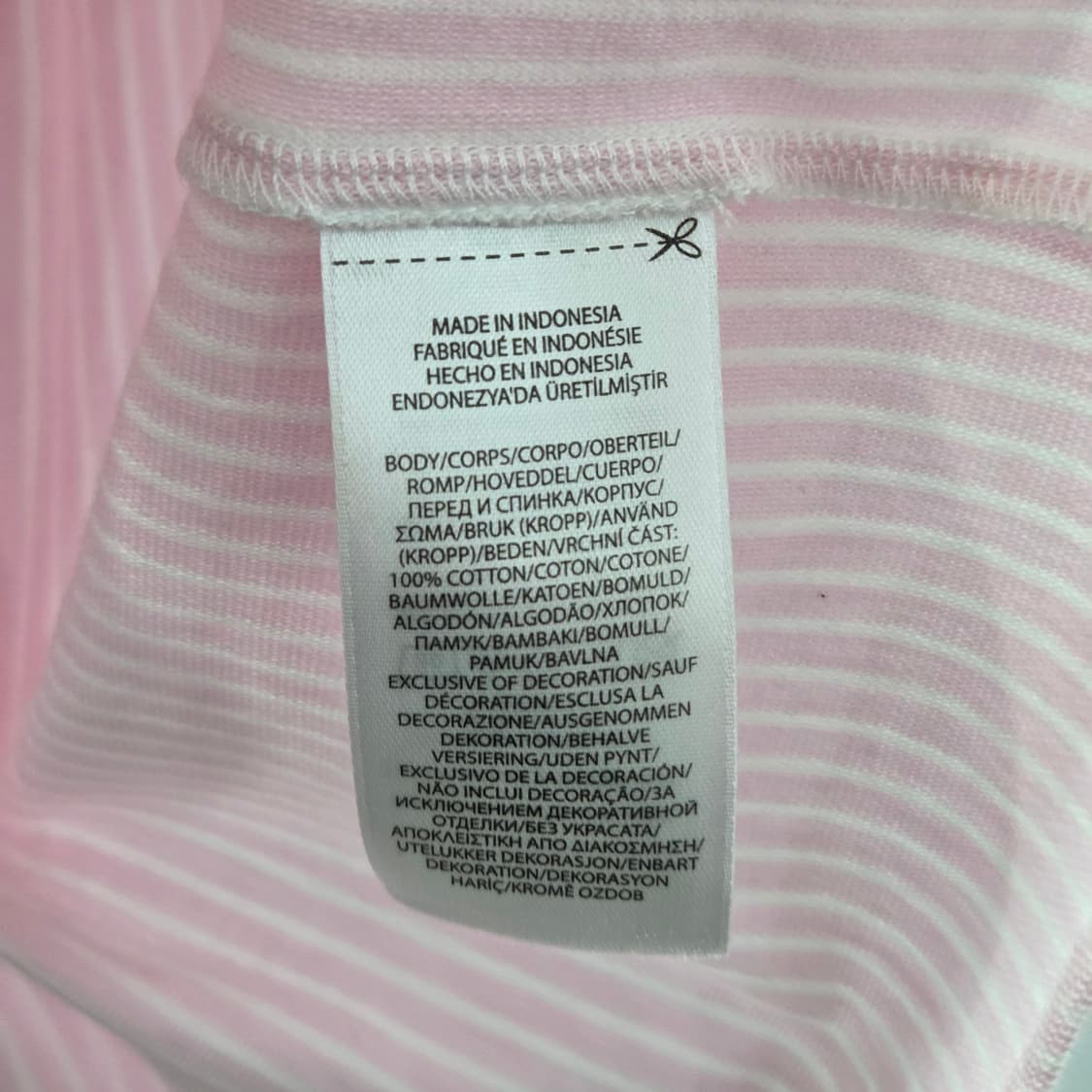 폴로랄프로렌 여아 피케 스트라이프 셔츠 원피스 24M 상품이미지4