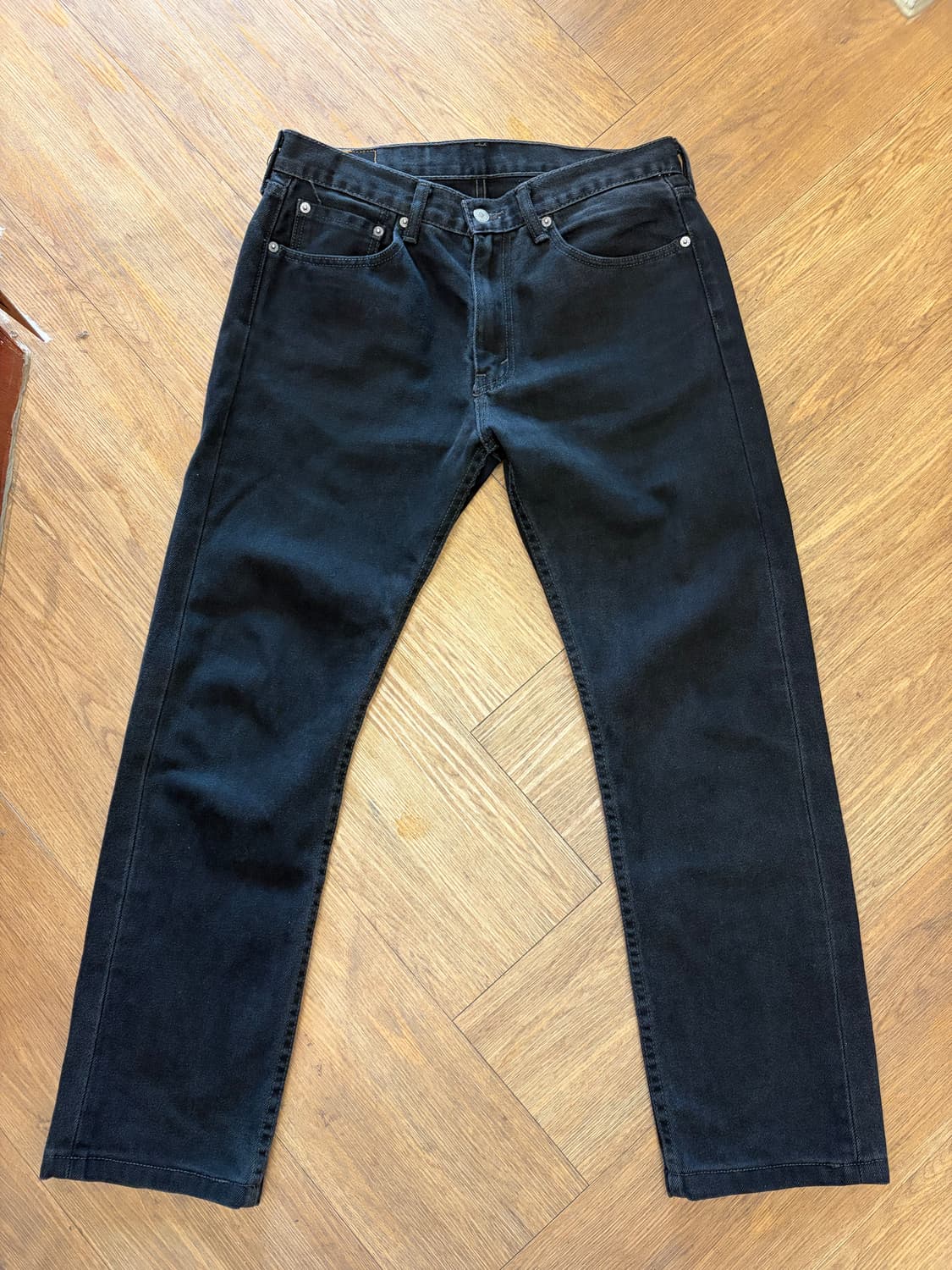 N8. 리바이스505 블랙 팬츠 상품이미지2