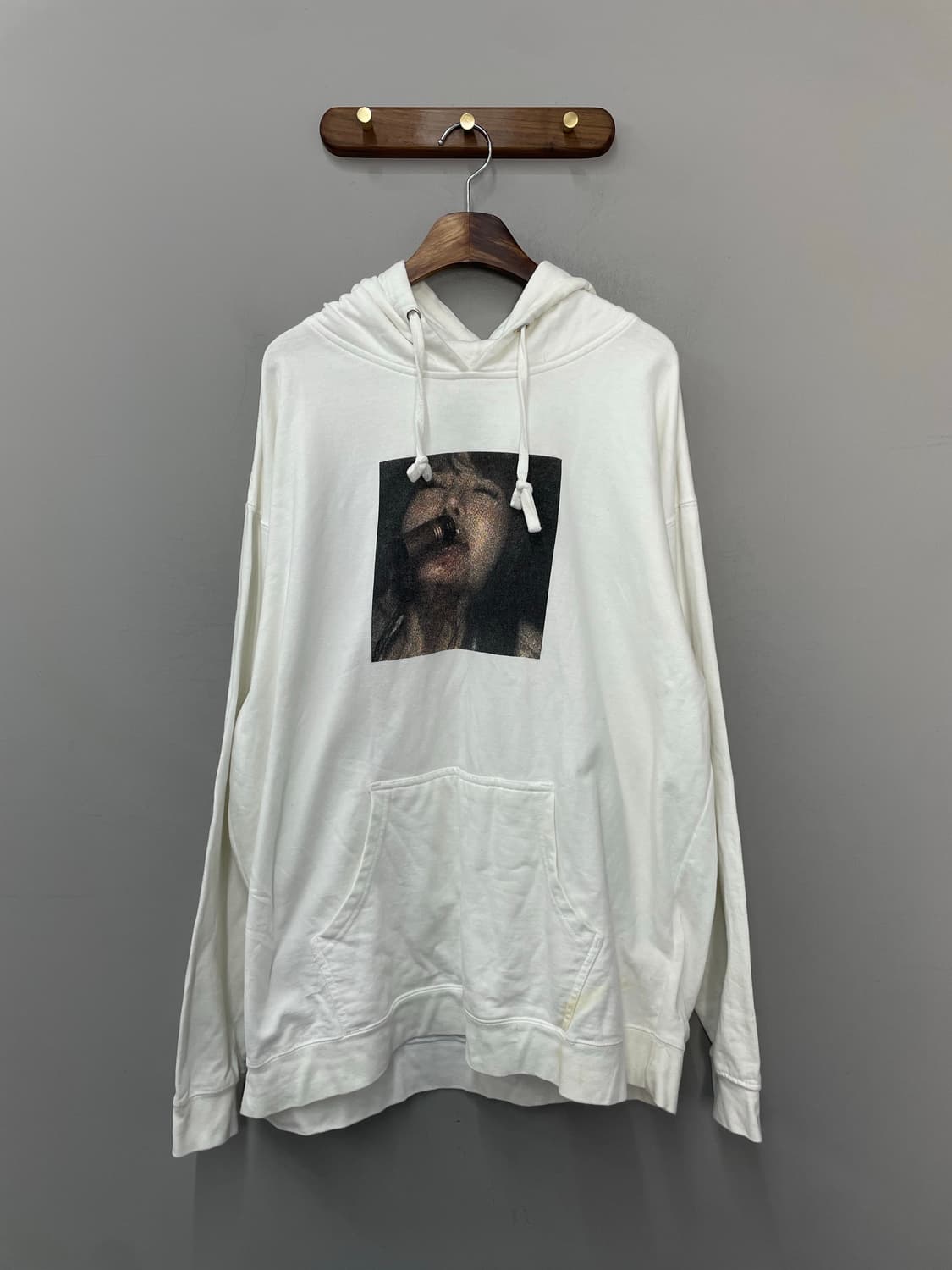안티소셜소셜클럽 17AW JAV 화이트 후드티 H2608 상품이미지2