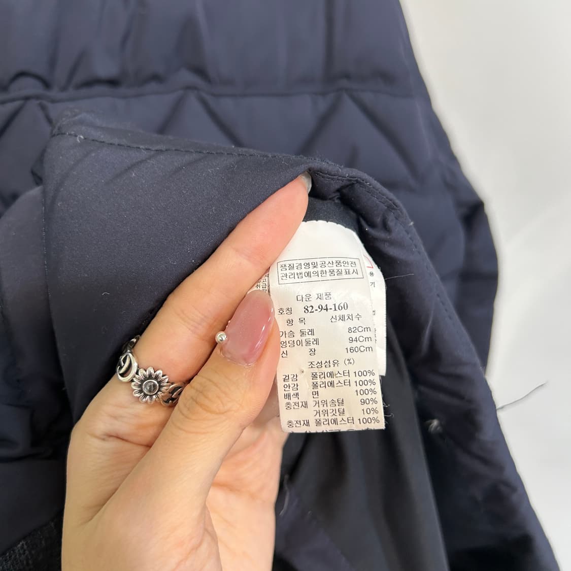 시스템 여성 구스다운 패딩 55  상품이미지4
