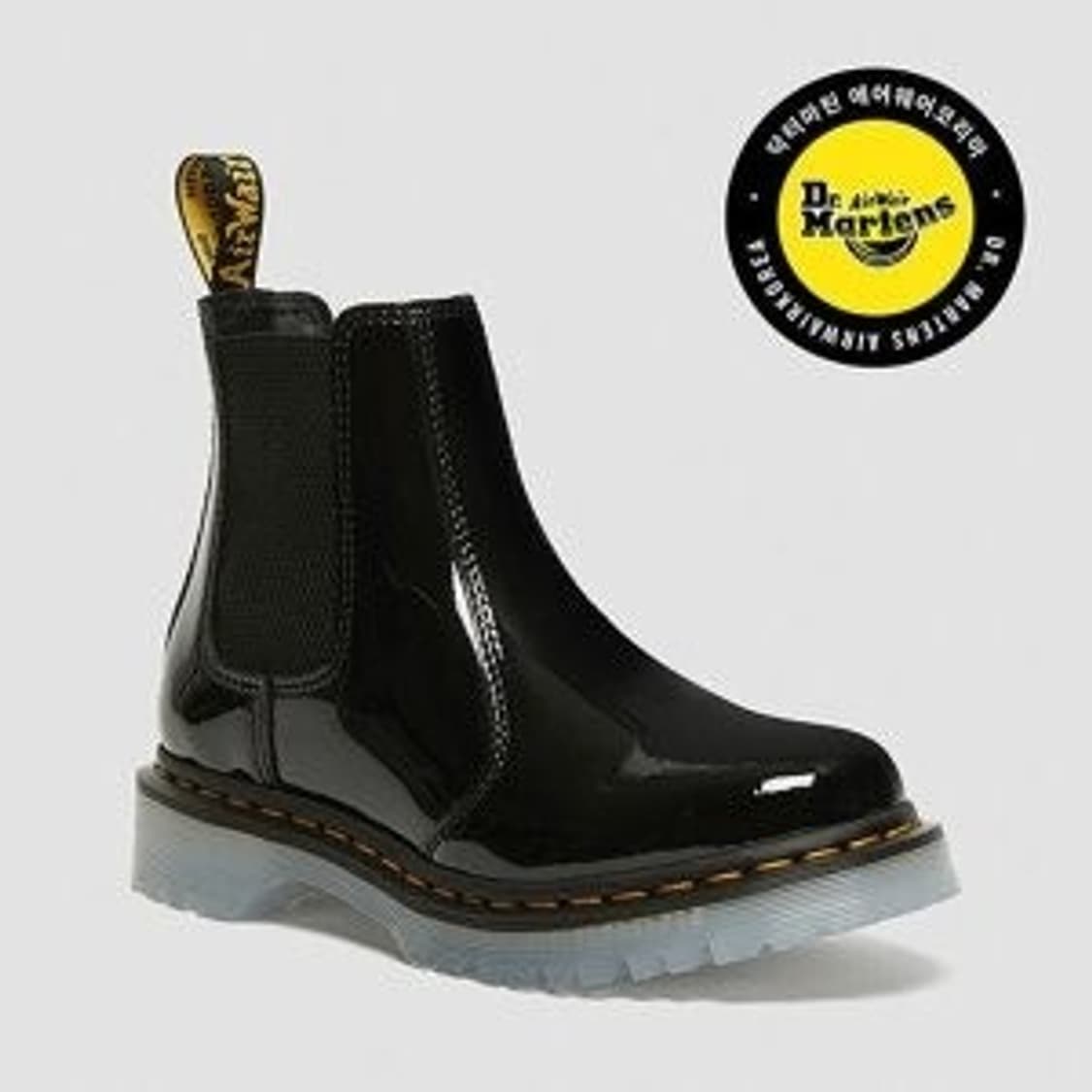 닥터마틴 2976 아이스드 BN 첼시 부츠 블랙 유광 상품이미지1