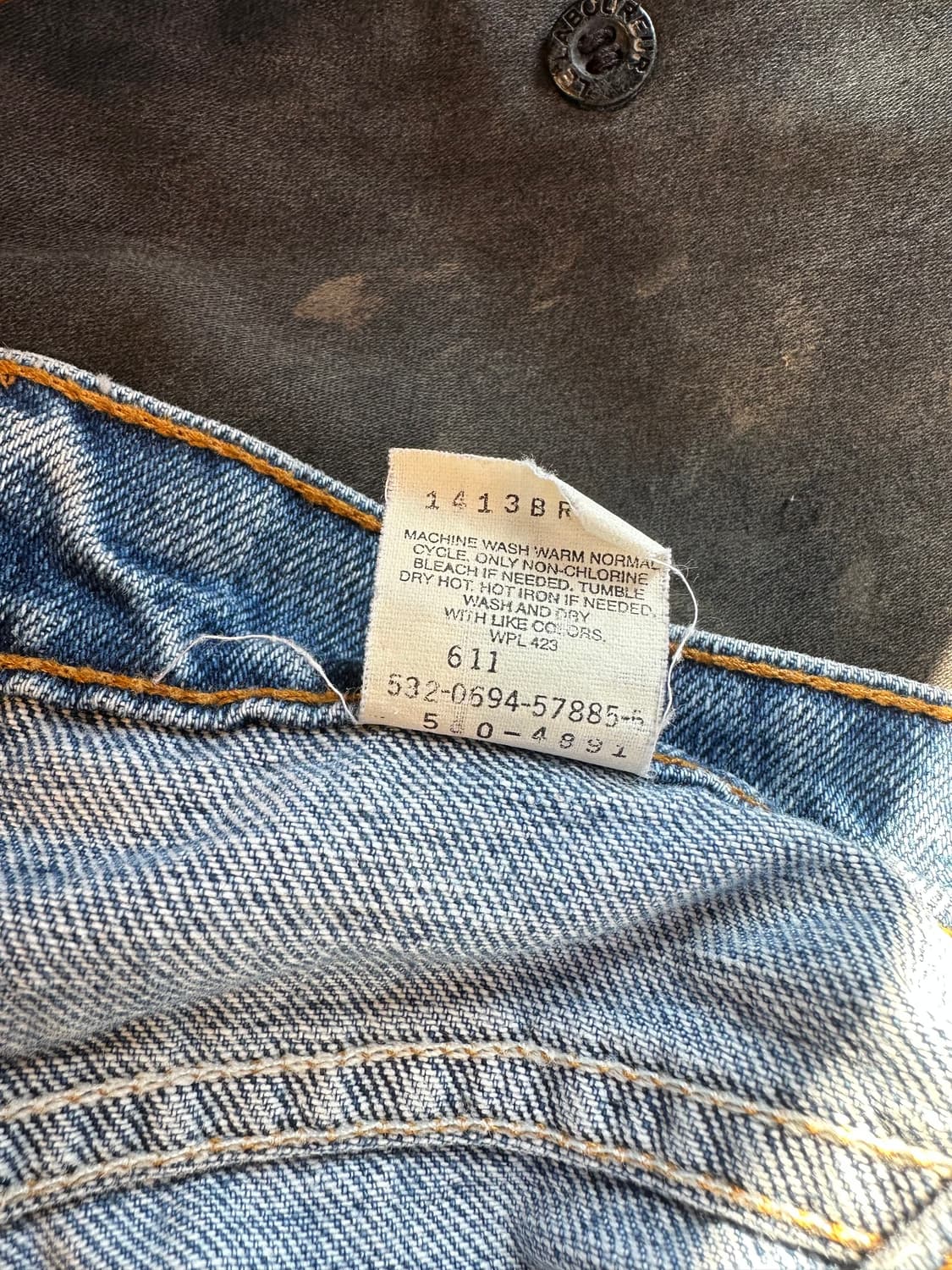 90s 리바이스560 데님 팬츠 34x30 made in usa 상품이미지8