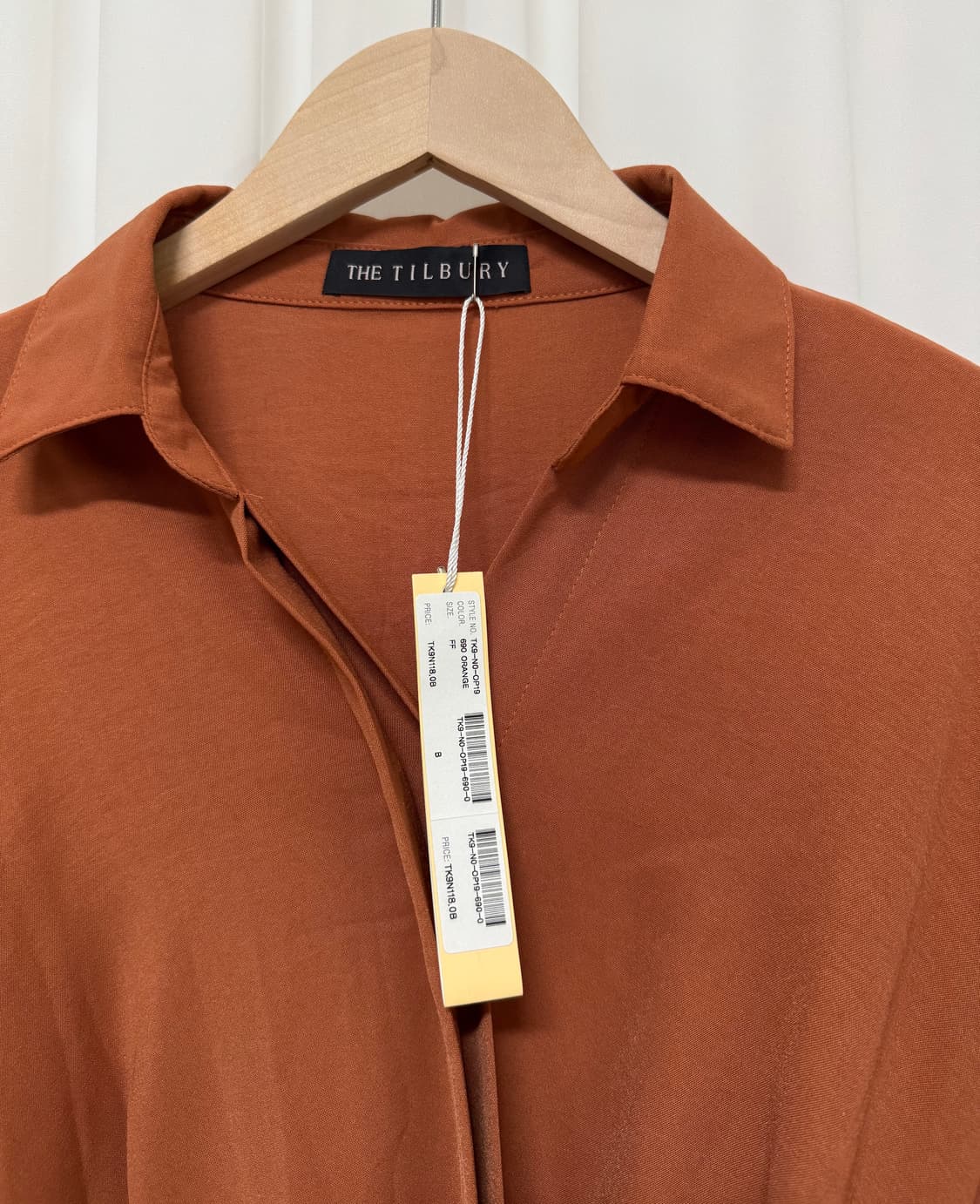 [새상품] 더틸버리 랩스타일 원피스 상품이미지5