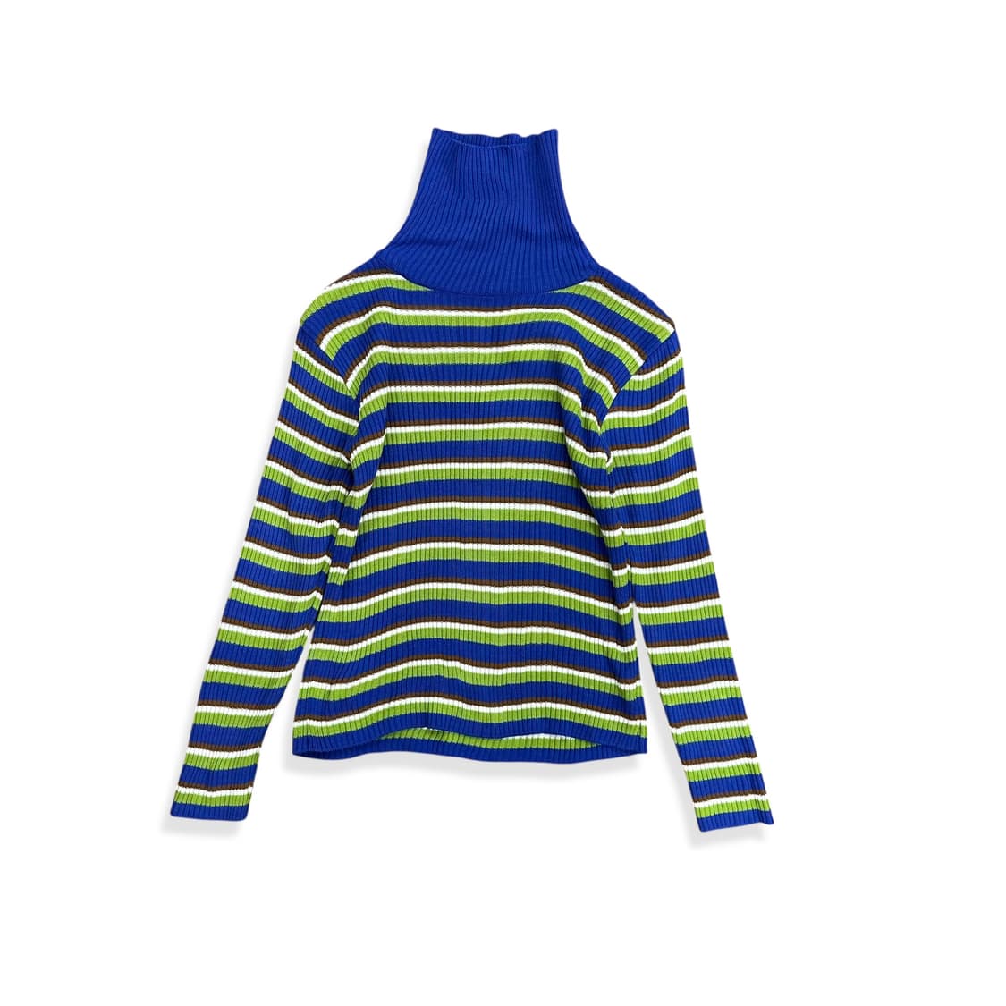 Stripe Turtleneck Slim Knit 상품이미지3