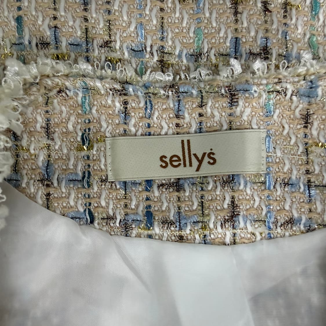 F 샐리 여성 트위드 자켓 0129T1 상품이미지3