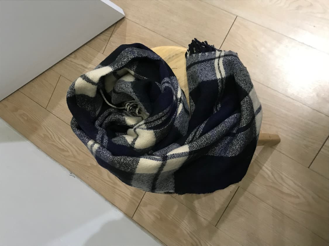 Vintage check muffler 상품이미지3