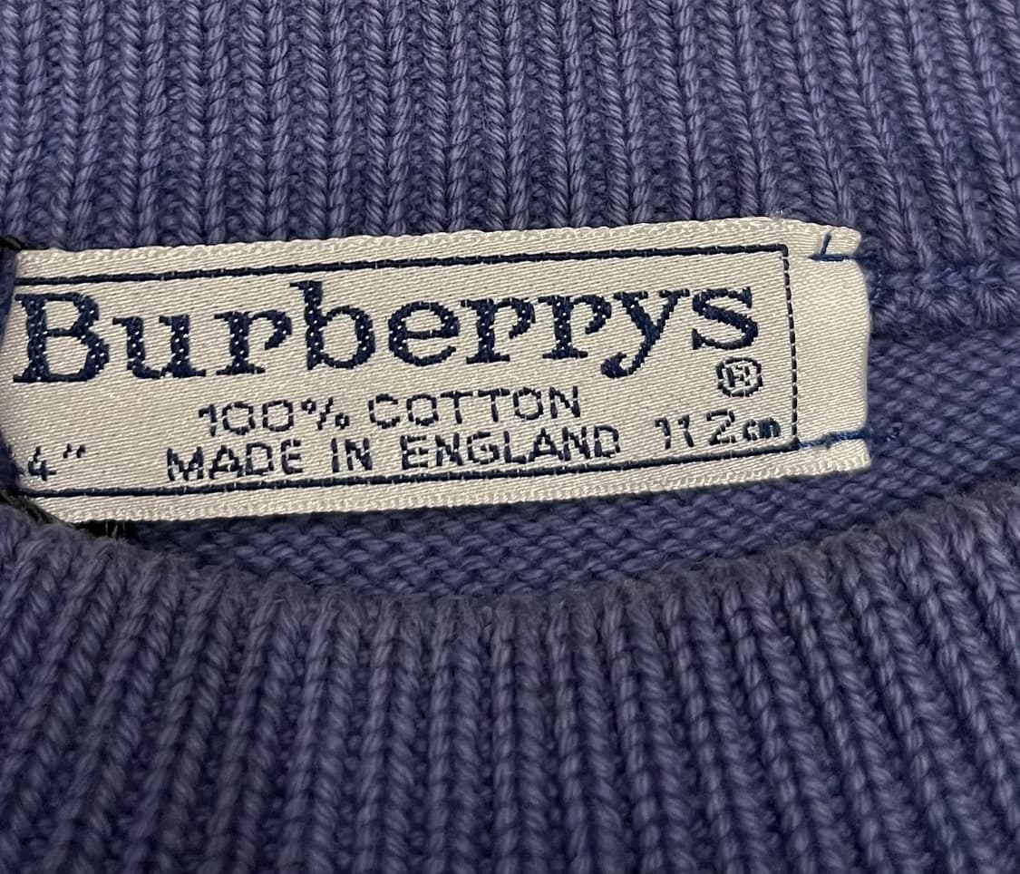 90s Burberrys 기마로고 스웨터 상품이미지7