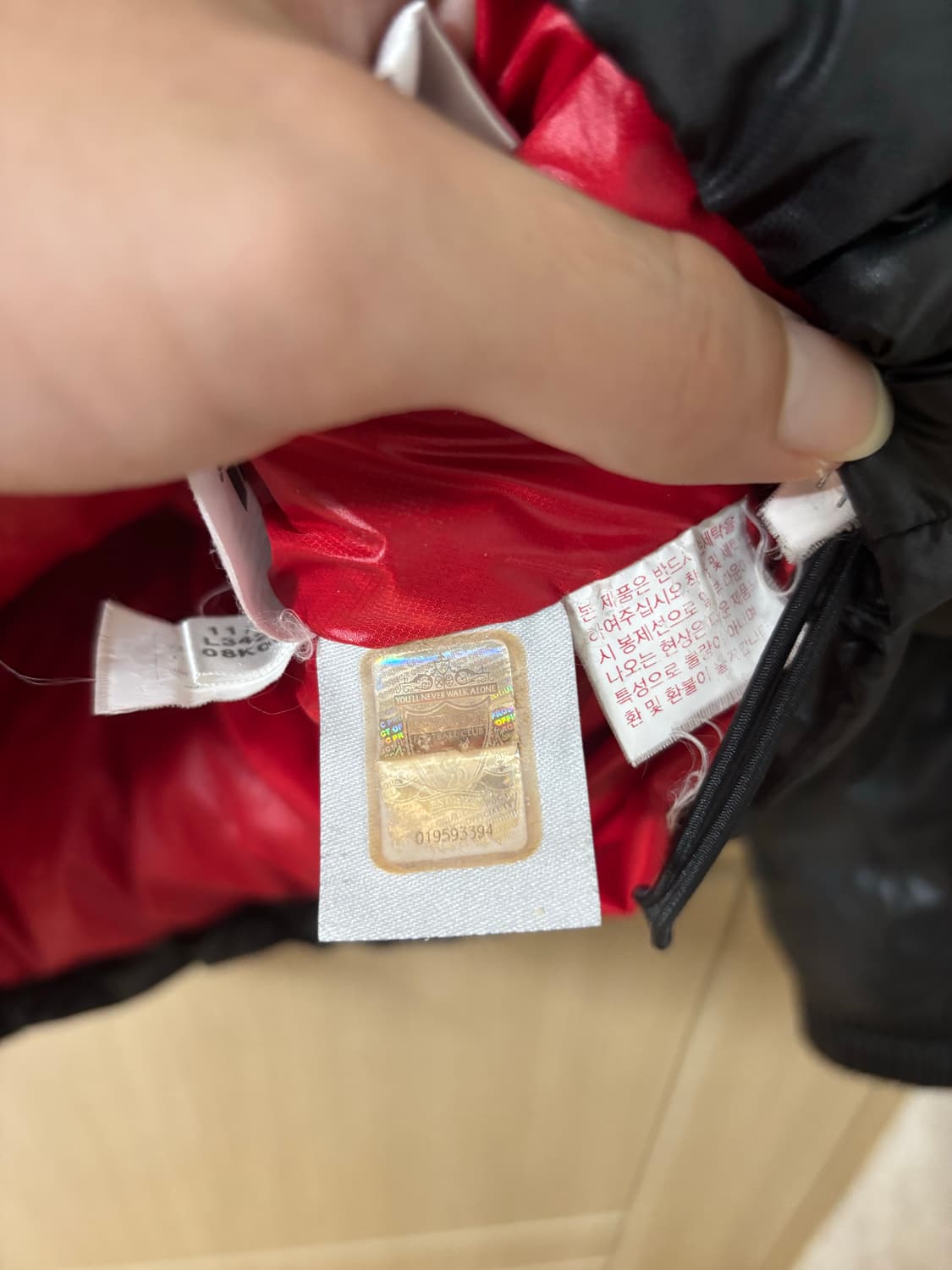 아디다스 리버풀 블랙 패딩 상품이미지8