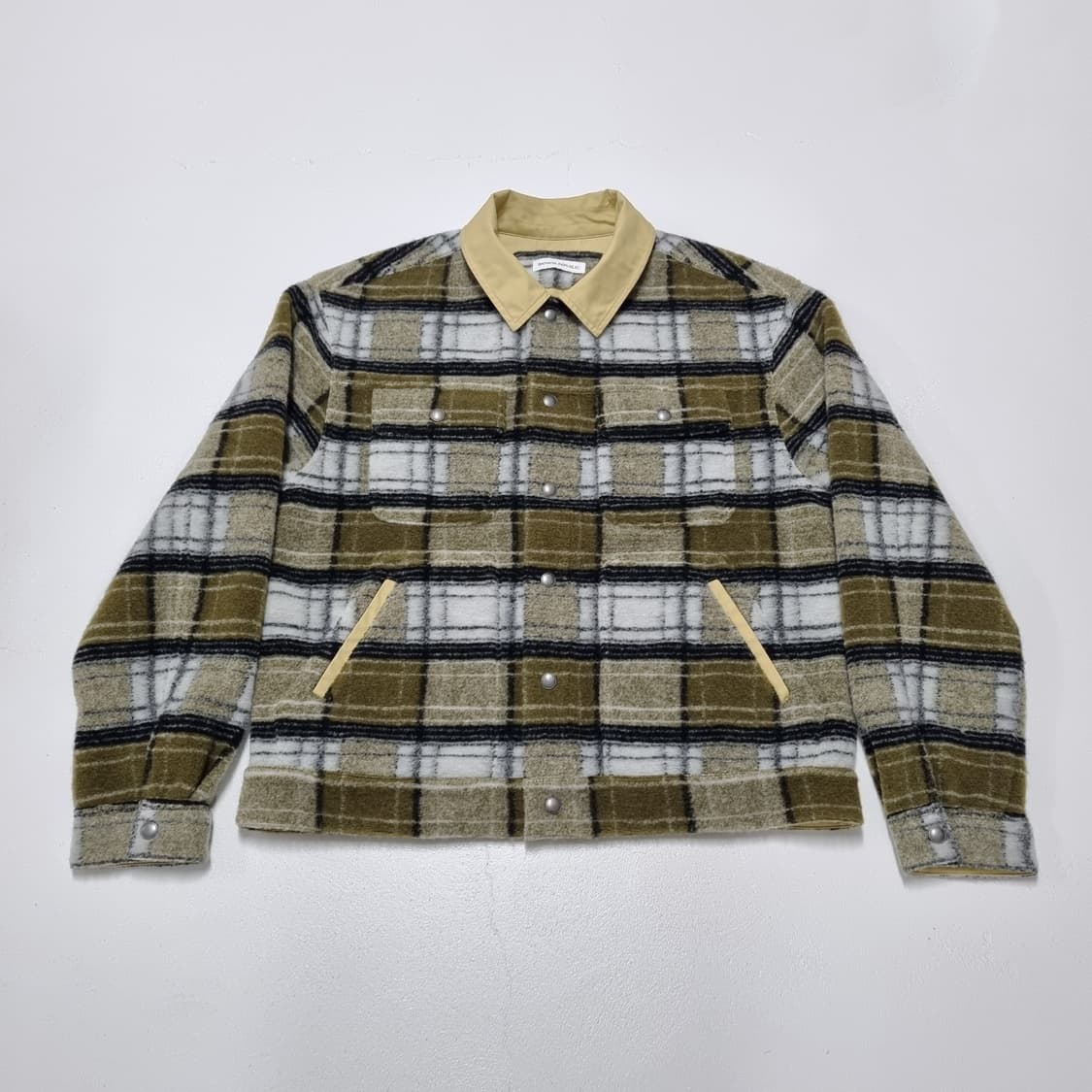 바나나리퍼블릭 트위드 트러커 자켓 샘플 - M 상품이미지1