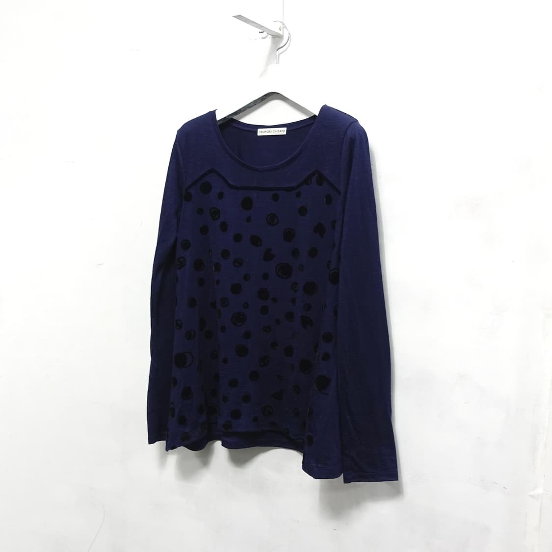 tsumori chisato 츠모리 치사토 네이비 도트 니트 2size 상품이미지2