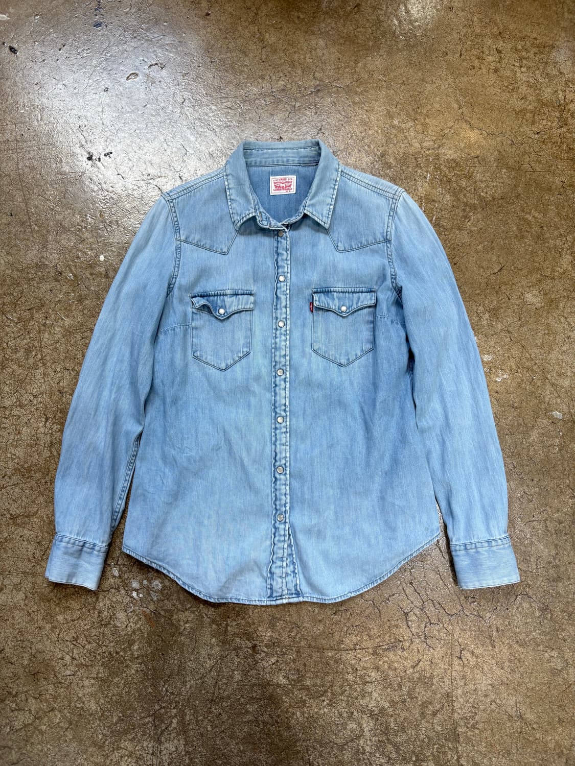 리바이스 웨스턴 데님 셔츠 상품이미지1