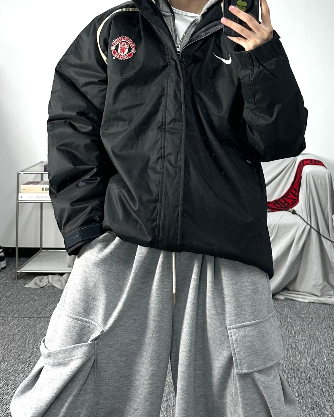 나이키 00s 맨체스터 유나이티드 점퍼 M 상품이미지3