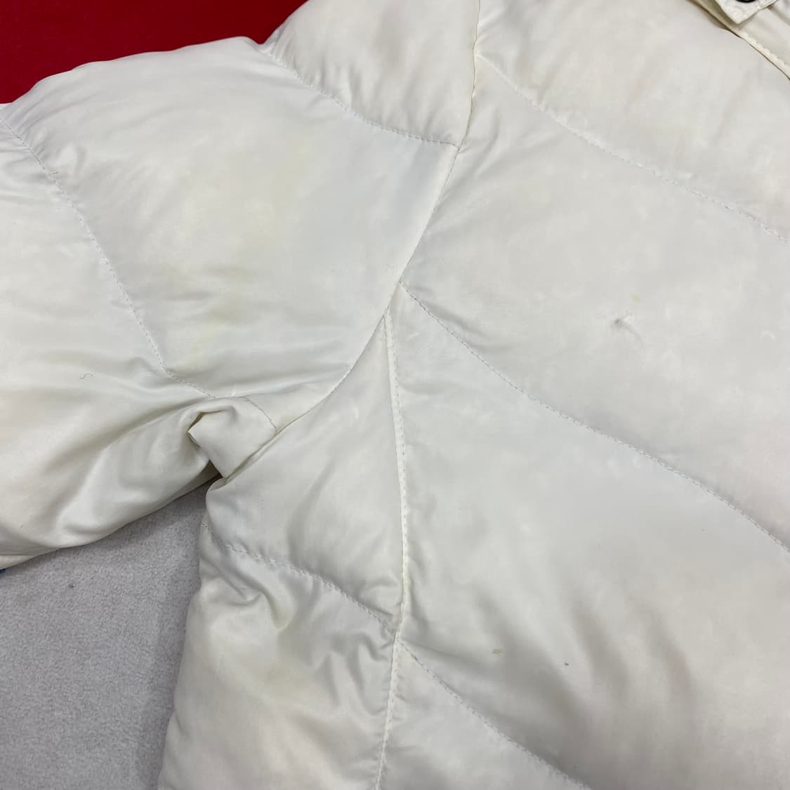 노스페이스 화이트 구스다운 패딩 여성90 상품이미지6