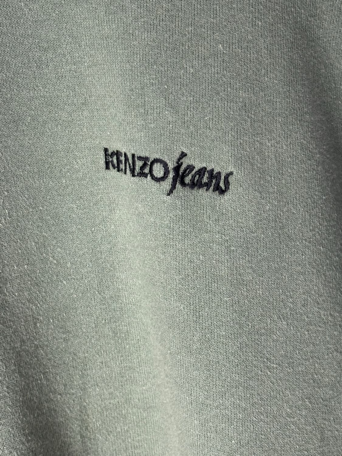 90s 겐조 빈티지 스웻셔츠 라이트그린 상품이미지5