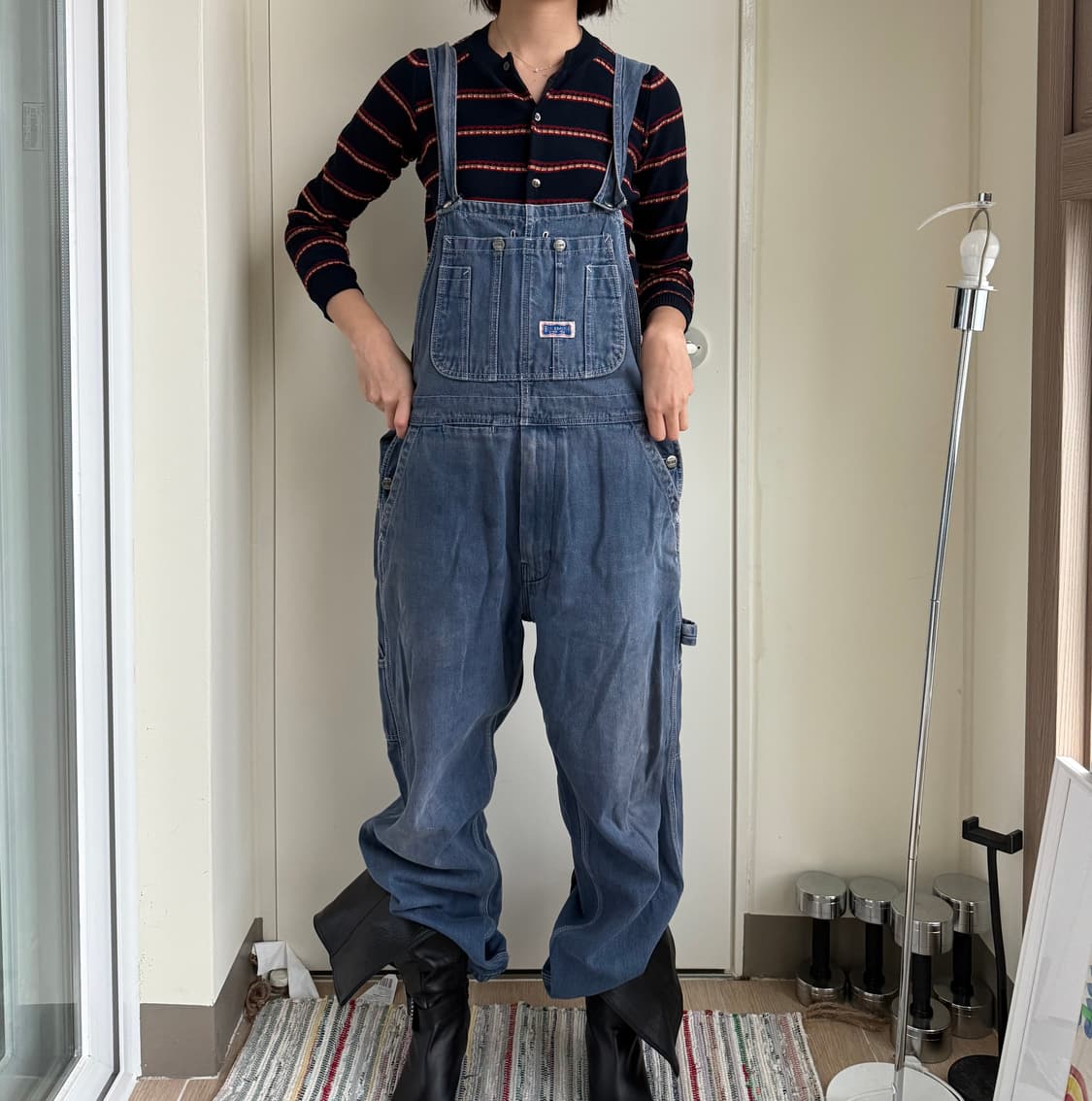 데님 오버롤 빈티지  상품이미지2