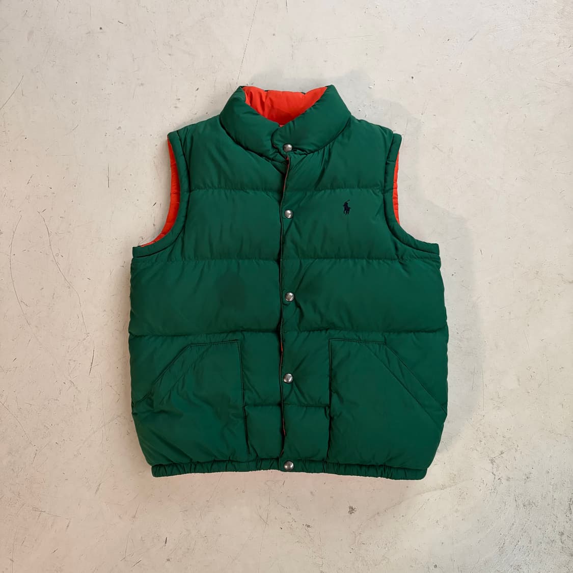 폴로 랄프로렌 빈티지 리버시블 조끼패딩 L 상품이미지1