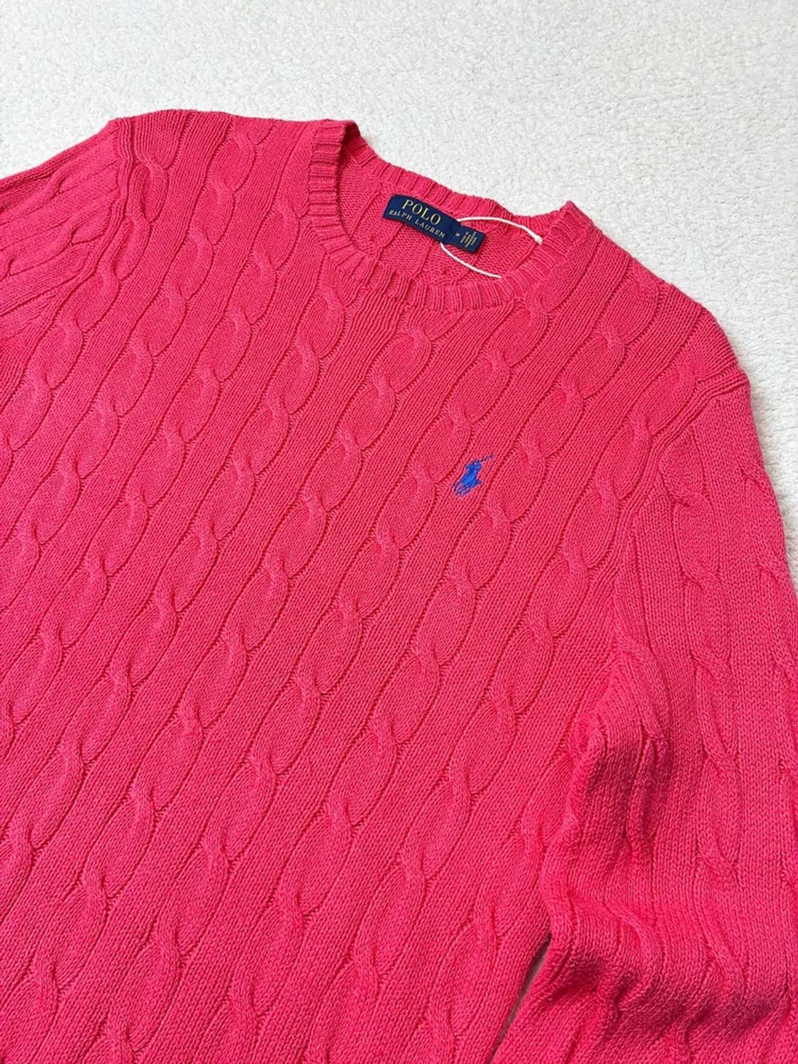 폴로 랄프로렌 케이블 시그니처 로고 니트 PN6204 상품이미지2