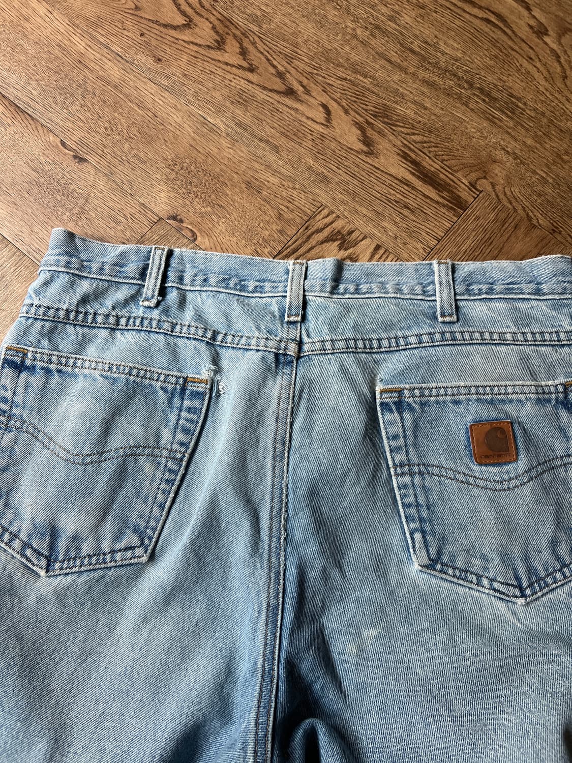 [36]칼하트 USA B17 워크 데님 팬츠 상품이미지7