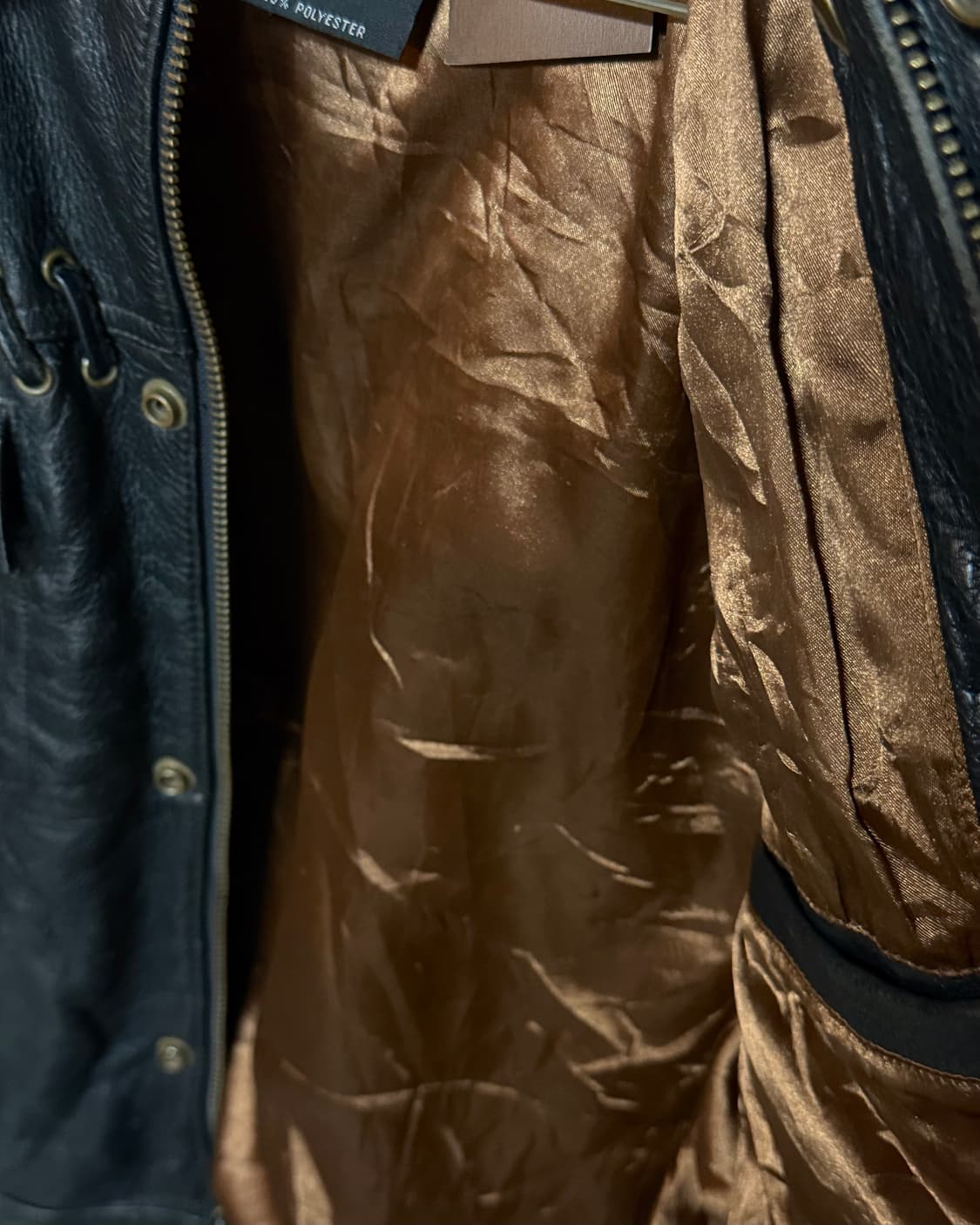 00‘s 할리데이비슨 사우스웨스트 리미티드 레이스업 레더 라이딩자켓 M 상품이미지5